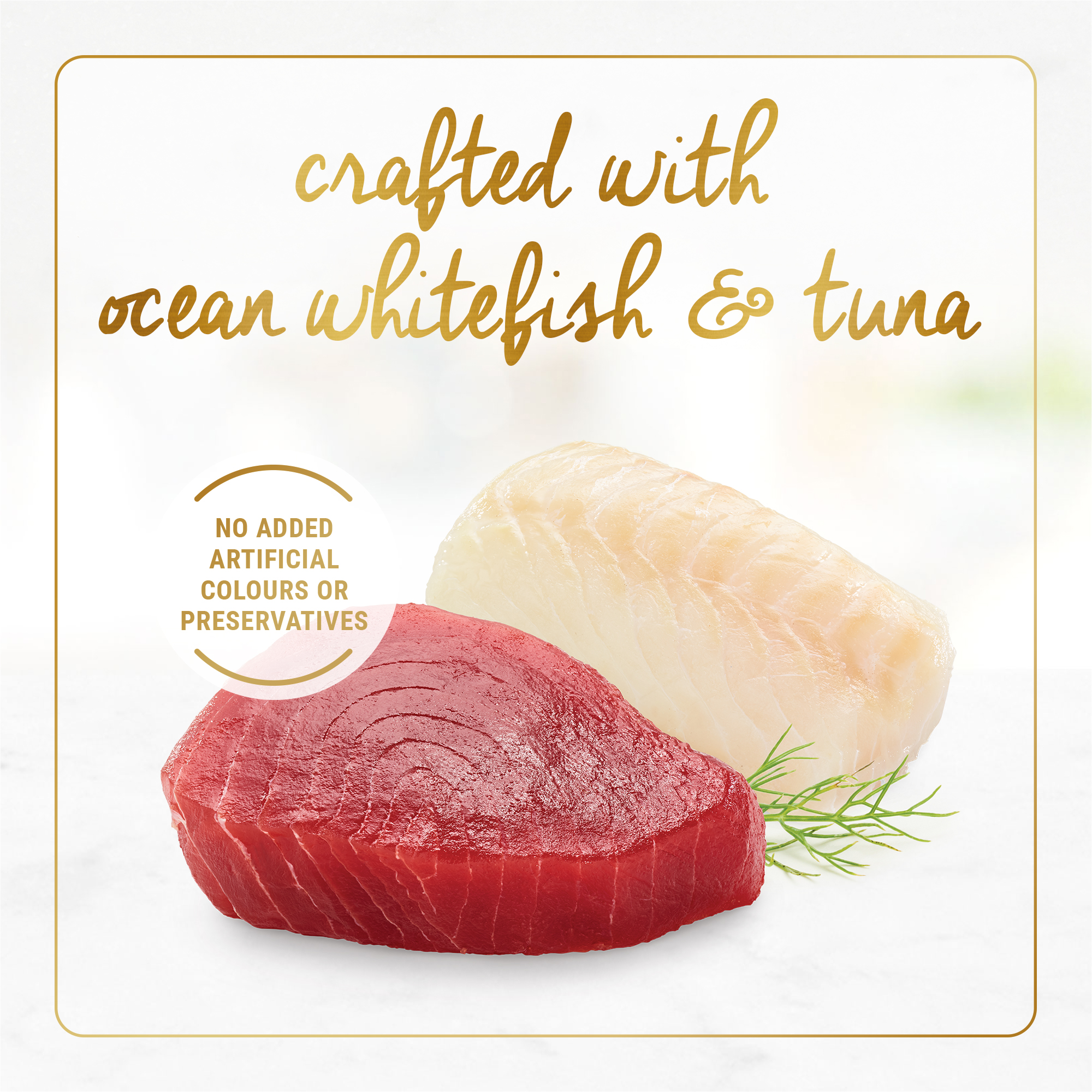 Fancy Feast Cat 85g Gravy Lovers Ocean Whitefish & Tuna Wet Cat Food image 3