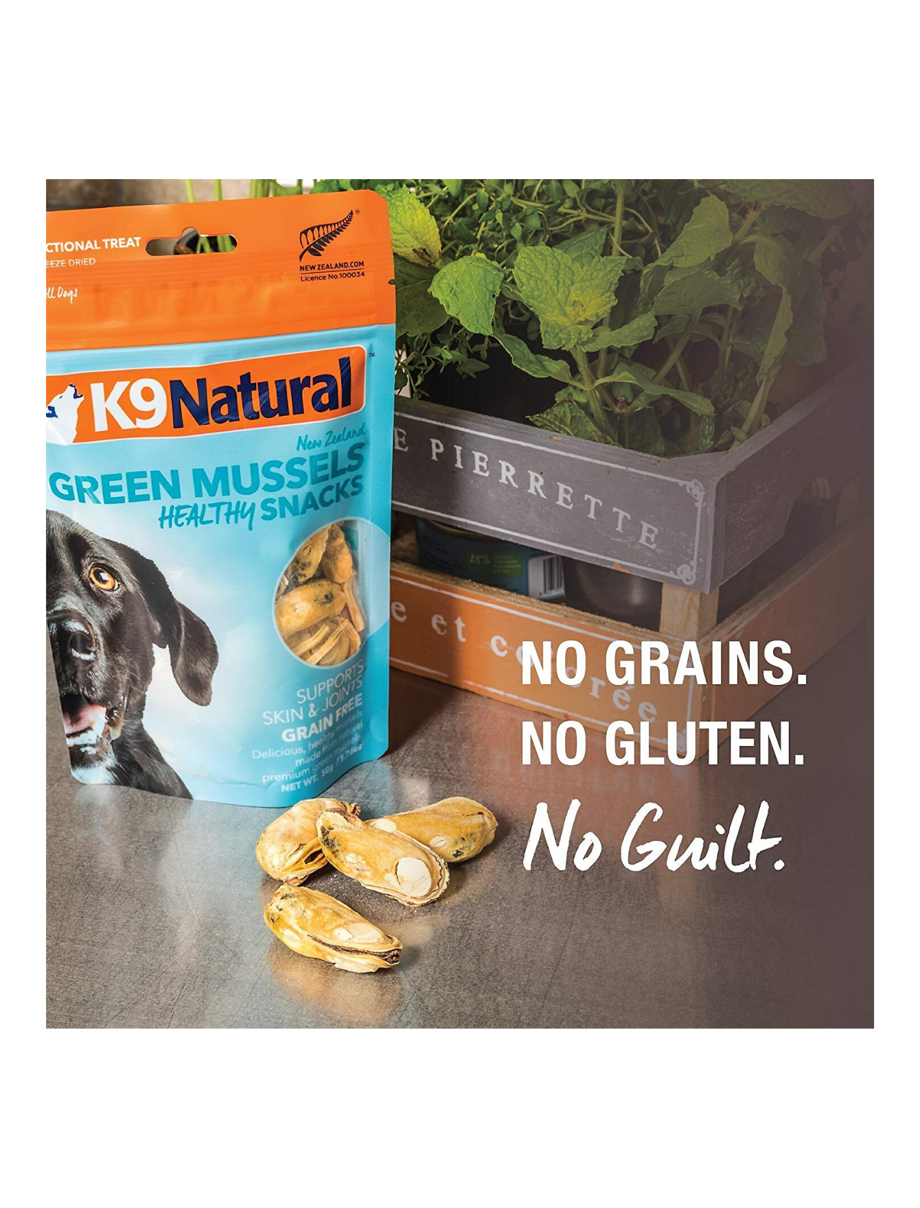 K9 Natural Dog Freeze Dried 50g Green Lipped Mussel Snacks Dog Treats image 3