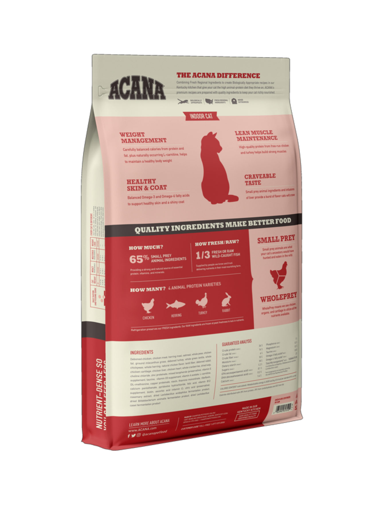Acana Cat Classic 1.8kg Indoor Entree Dry Cat Food image 2