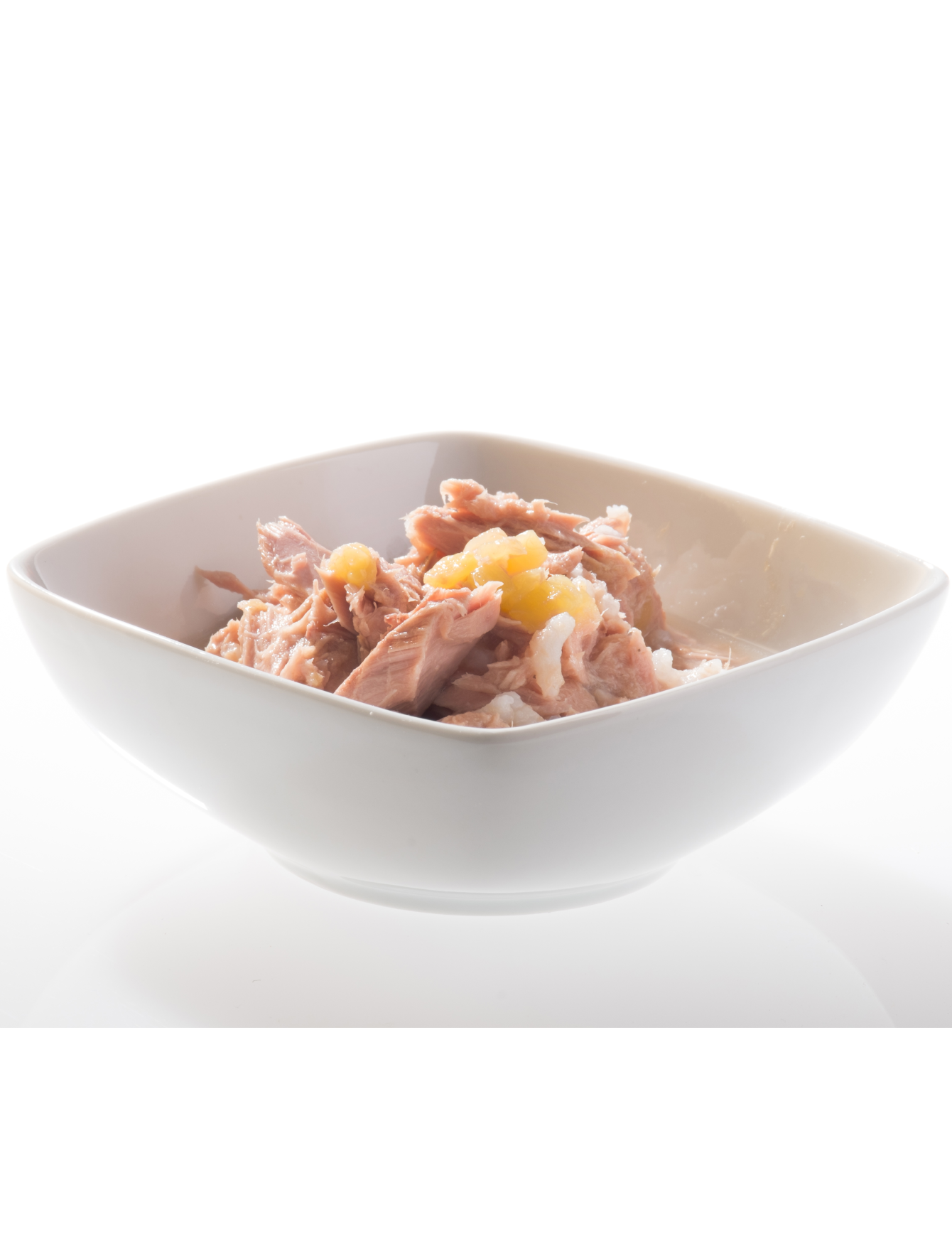 Schesir Cat Can with Fruits 75g Tuna with Mango Wet Cat Food image 2