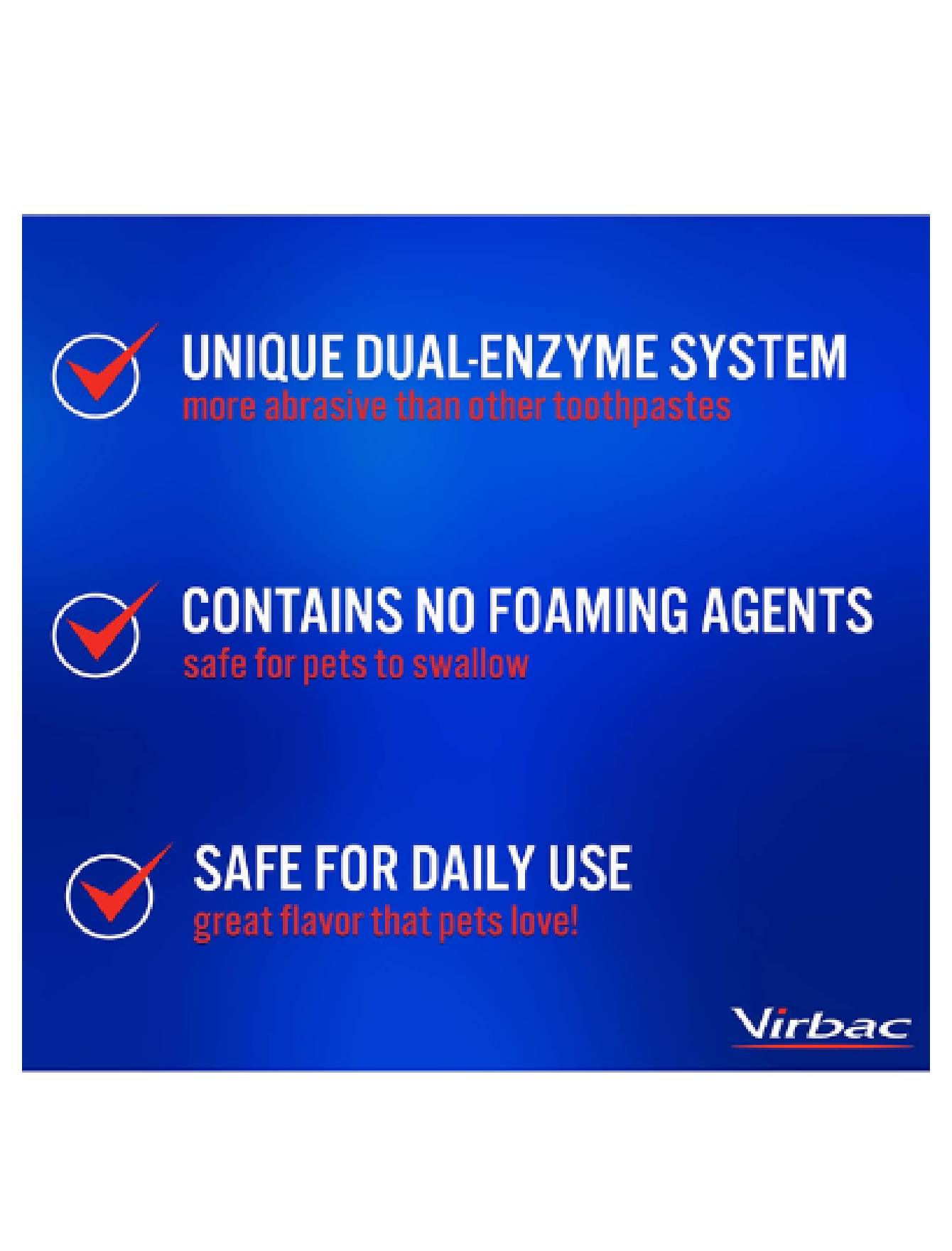 Virbac C.E.T. Enzymatic Dog Toothpaste 70g (Vanilla Mint) for Dogs and Cats image 6