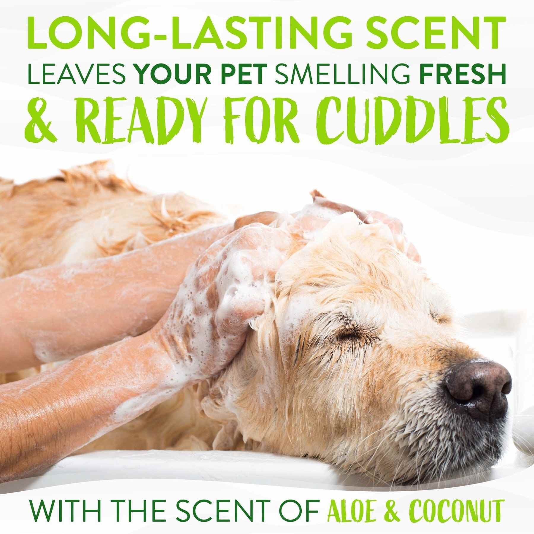 Tropiclean 1 gallon (3.78L) Aloe & Coconut Shampoo (Deodorizing) For Dogs & Cats image 3