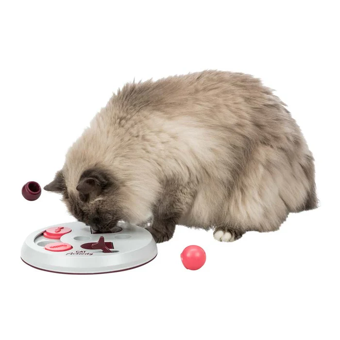 Trixie Cat Activity Flip Board Strategy Game ø 23 cm Berry/Pink image 2