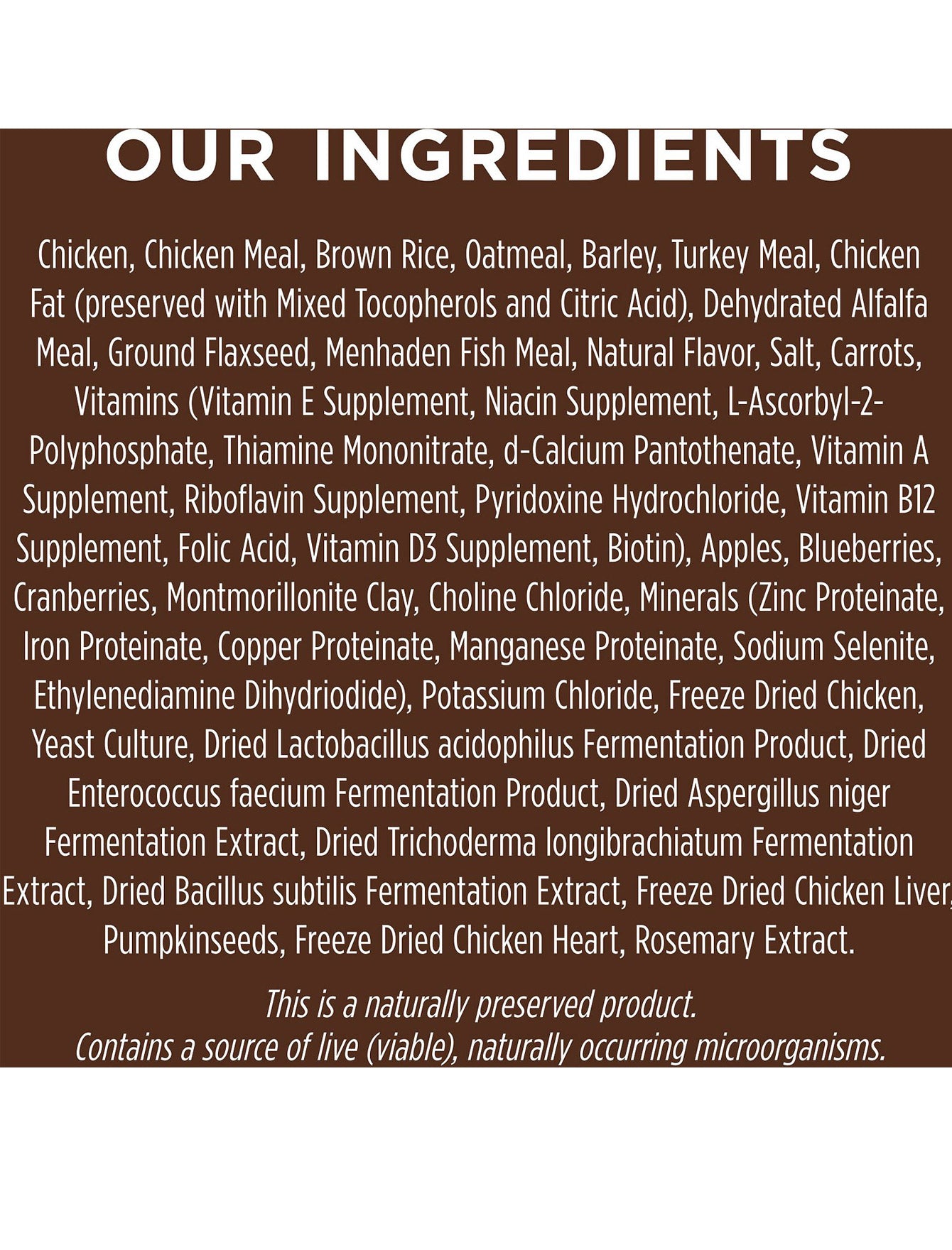 Instinct Be Natural Dog 4.5lb Real Chicken & Brown Rice Recipe Dry Dog Food image 4