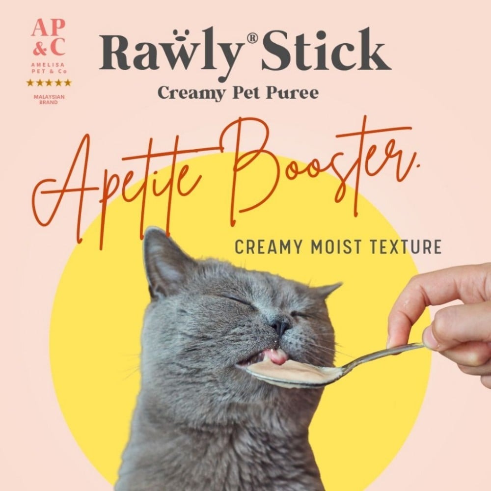 Amelisa Rawly Stick 16gx4Stick Duck & Carrot Dog & Cat Lick image 3