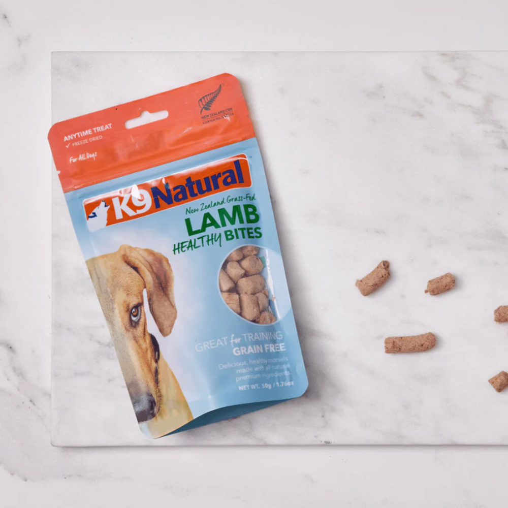 K9 Natural Dog Freeze Dried 50g Lamb Healthy Bites Dog Treats image 2