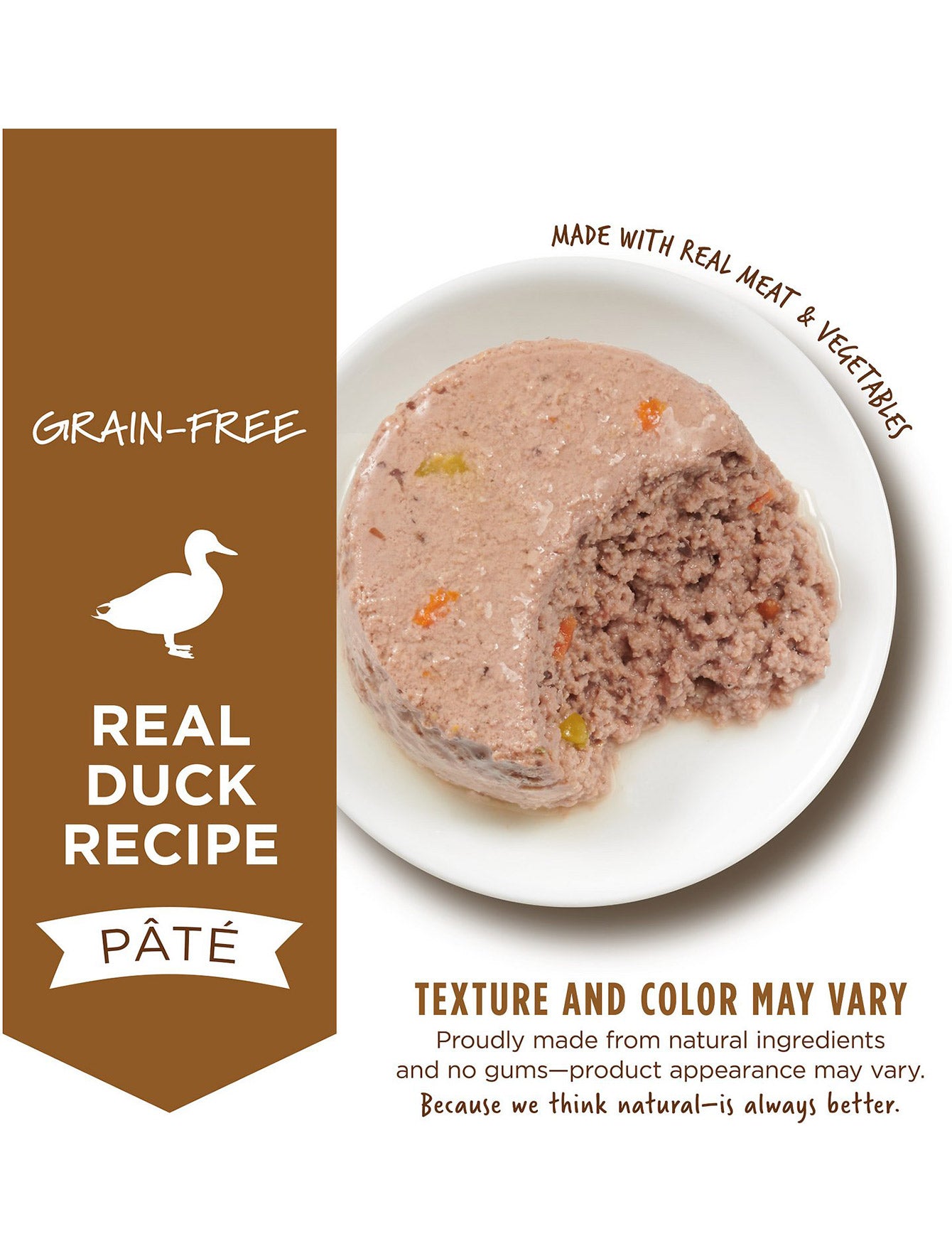 Instinct Original Grain Free Pate Cat 5.5oz Real Duck Recipe Canned Wet Cat Food (EXP: 22 Jul 2027) image 2