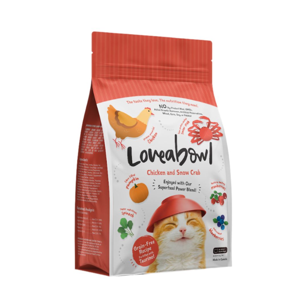 Loveabowl Cat Chicken & Snow Crab Cat Dry Cat Food image 4