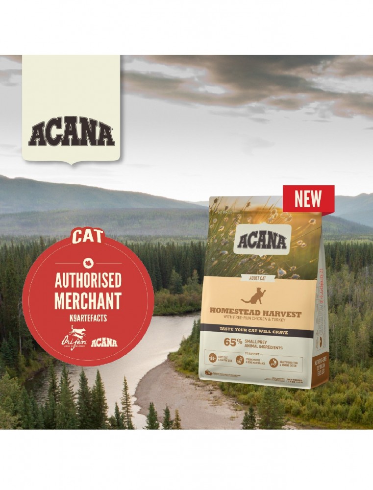 Acana Cat Classic 4.5kg Homestead Harvest Dry Cat Food image 6
