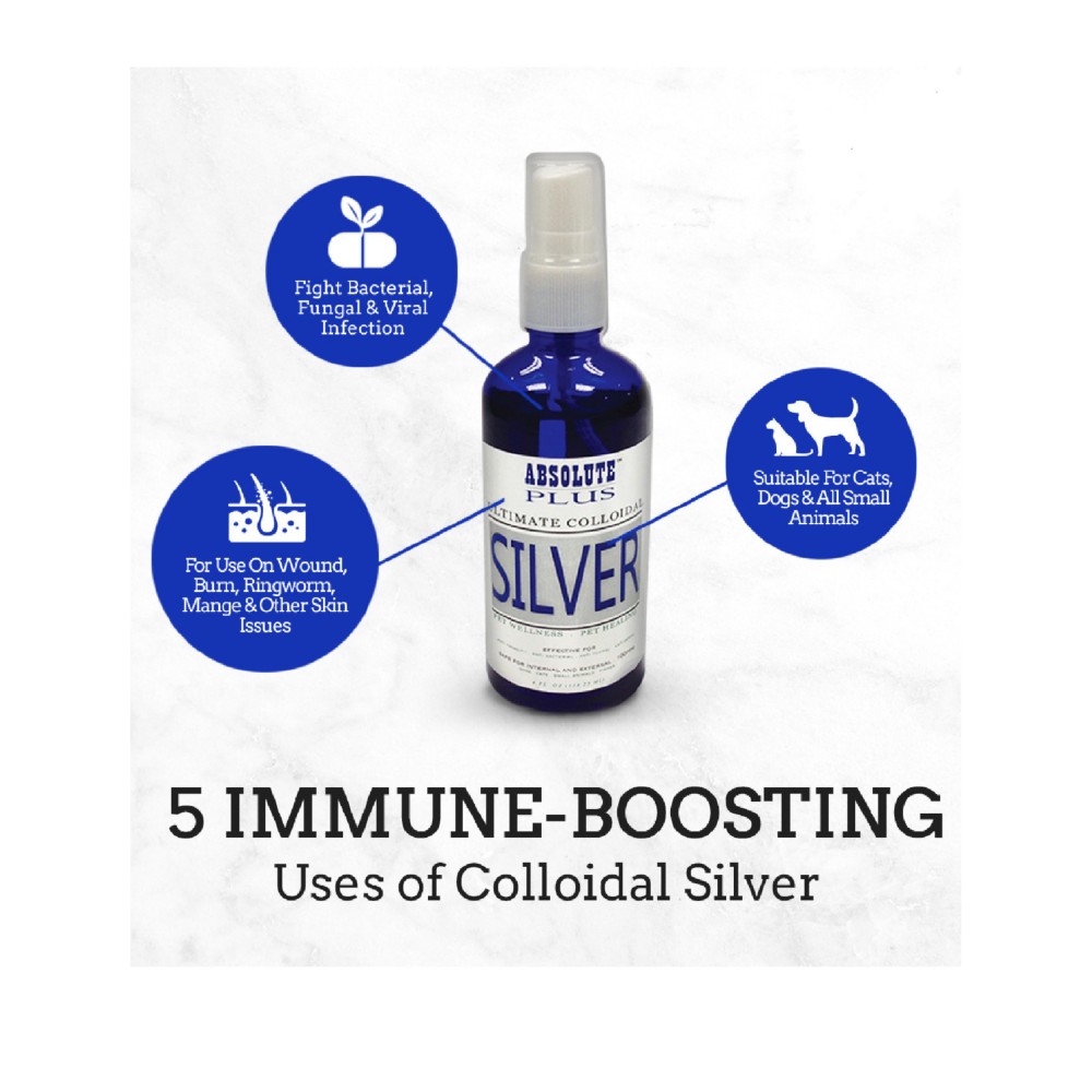 Absolute Plus 4oz (118ml) Colloidal Silver image 2