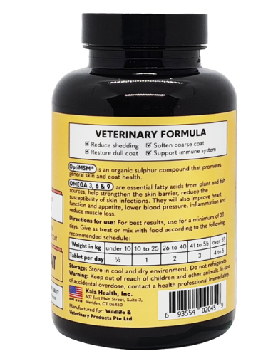 Kala Health Dermatrix Original Pet Supplements 180cts image 4