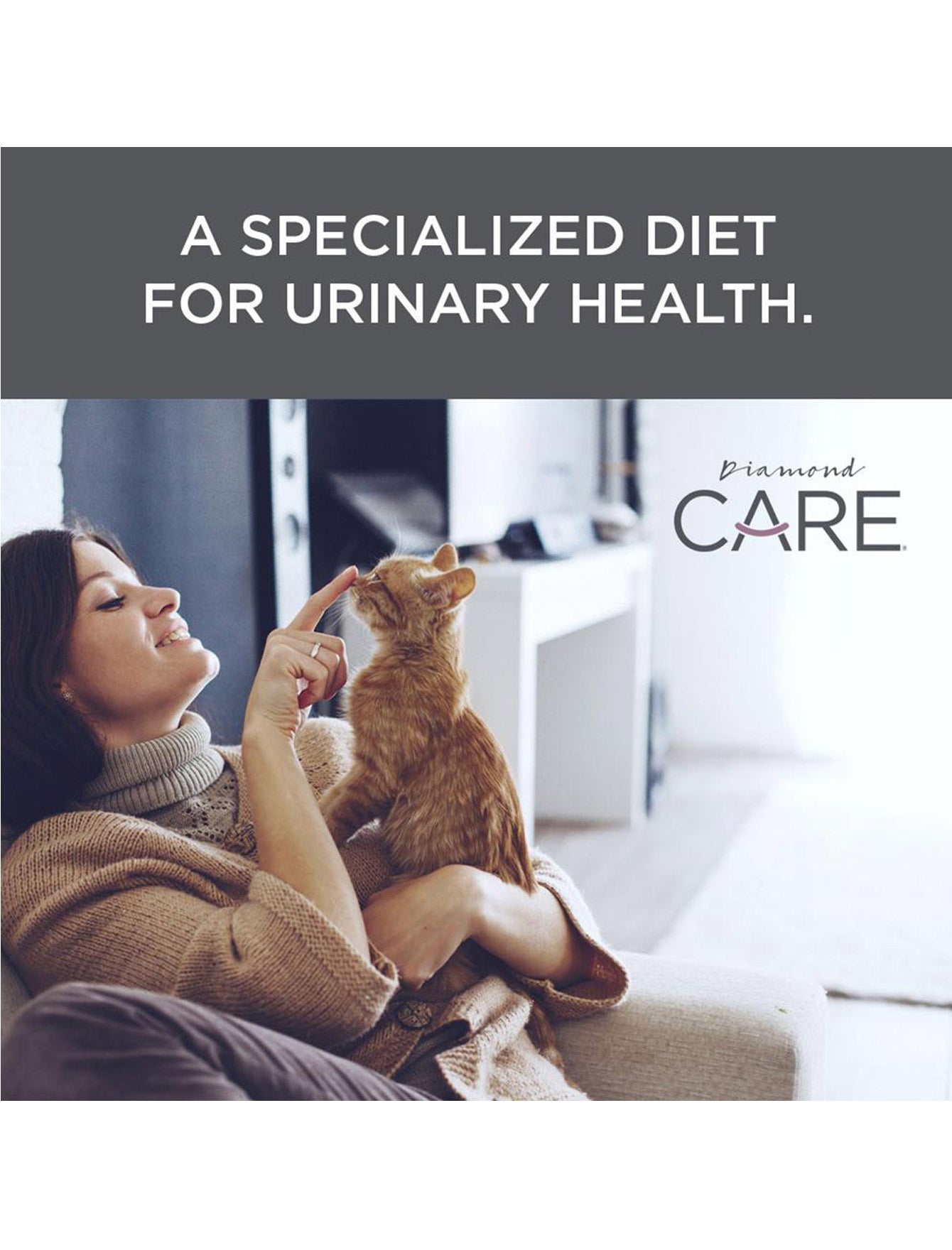 Diamond Care Cat 6lbs Adult Urinary Support Dry Cat Food image 6