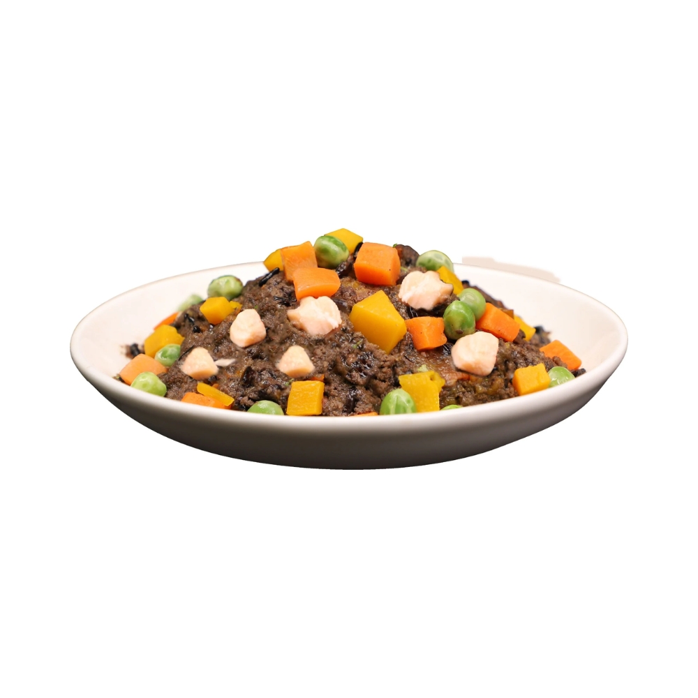 Absolute Holistic Home Cooked Recipe Trial Pack (125G X 3) Salmon, Peas & Pumpkin Dog Food image 2
