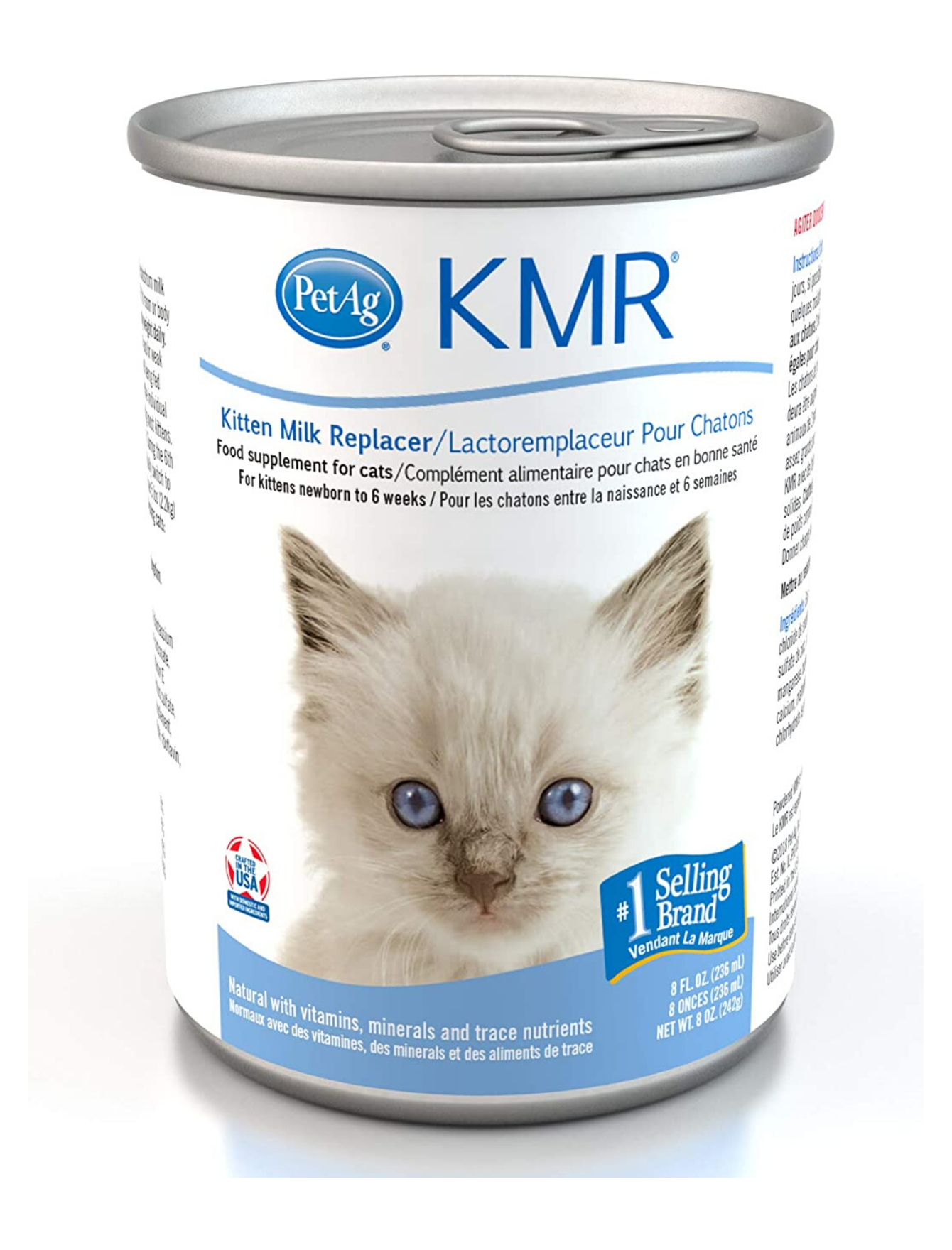 PetAg KMR Milk Replacer Liquid For Kittens 11oz (EXP: 01 Mar 2027) image 4