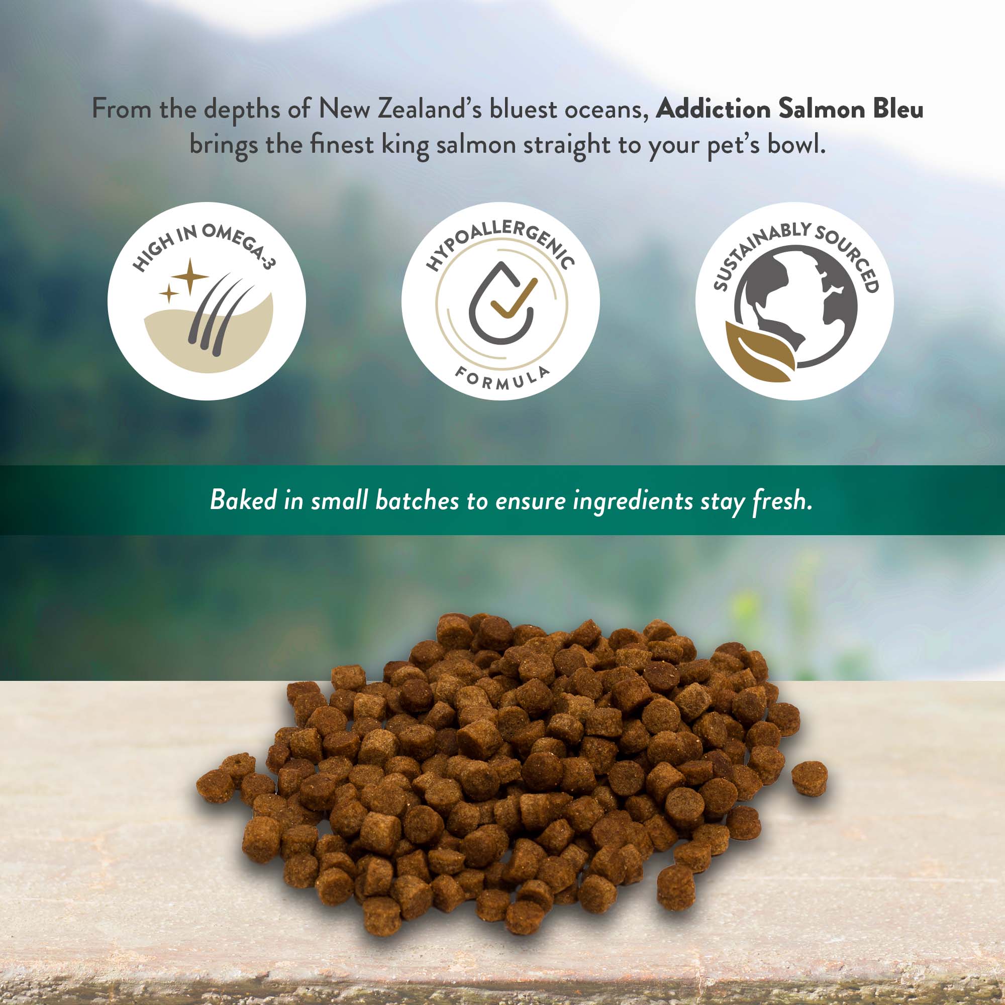 Addiction Dog 9kg Grain Free Salmon Bleu Puppy Dry Dog Food image 4