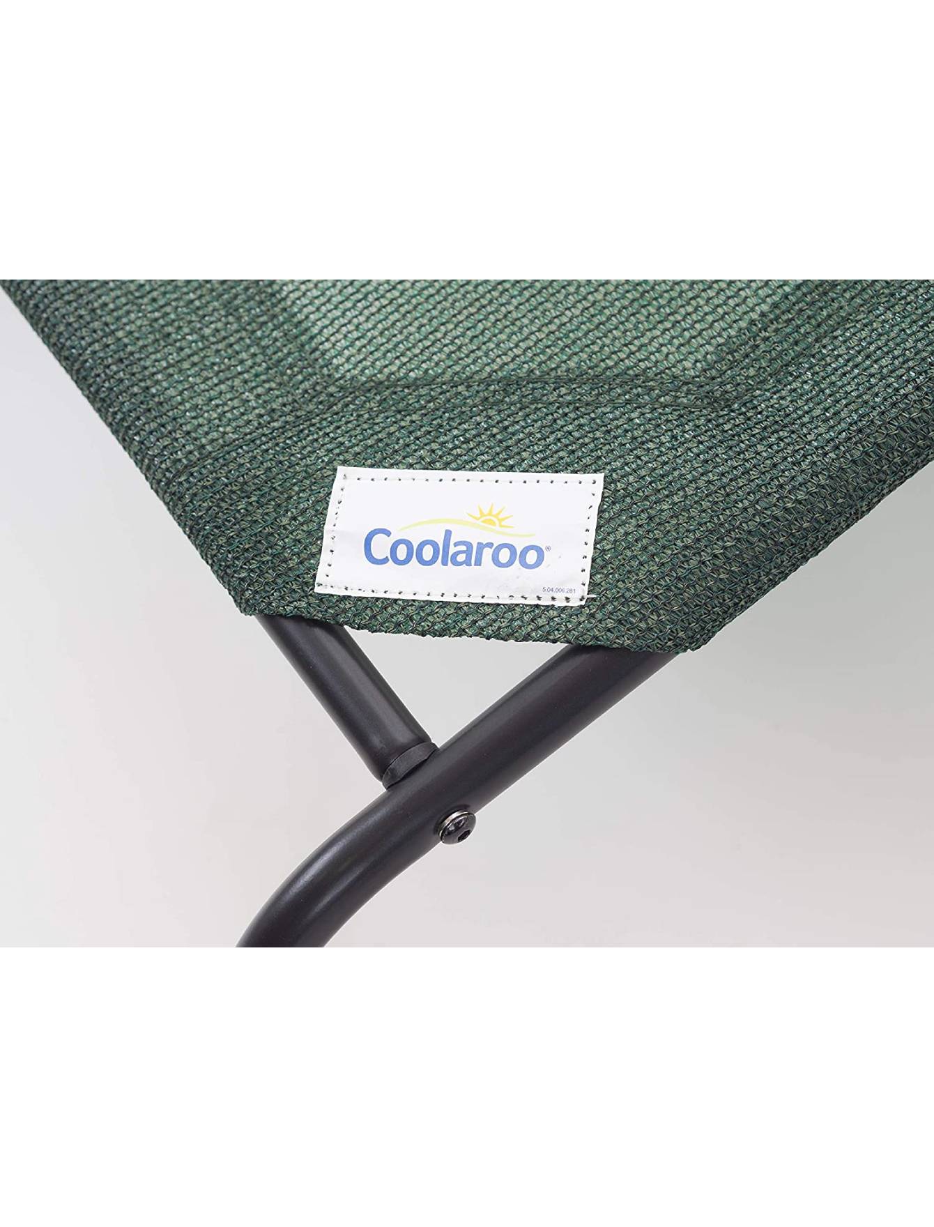 Coolaroo Elevated Dog Bed Replacement Covers Large / Charcoal Black image 2