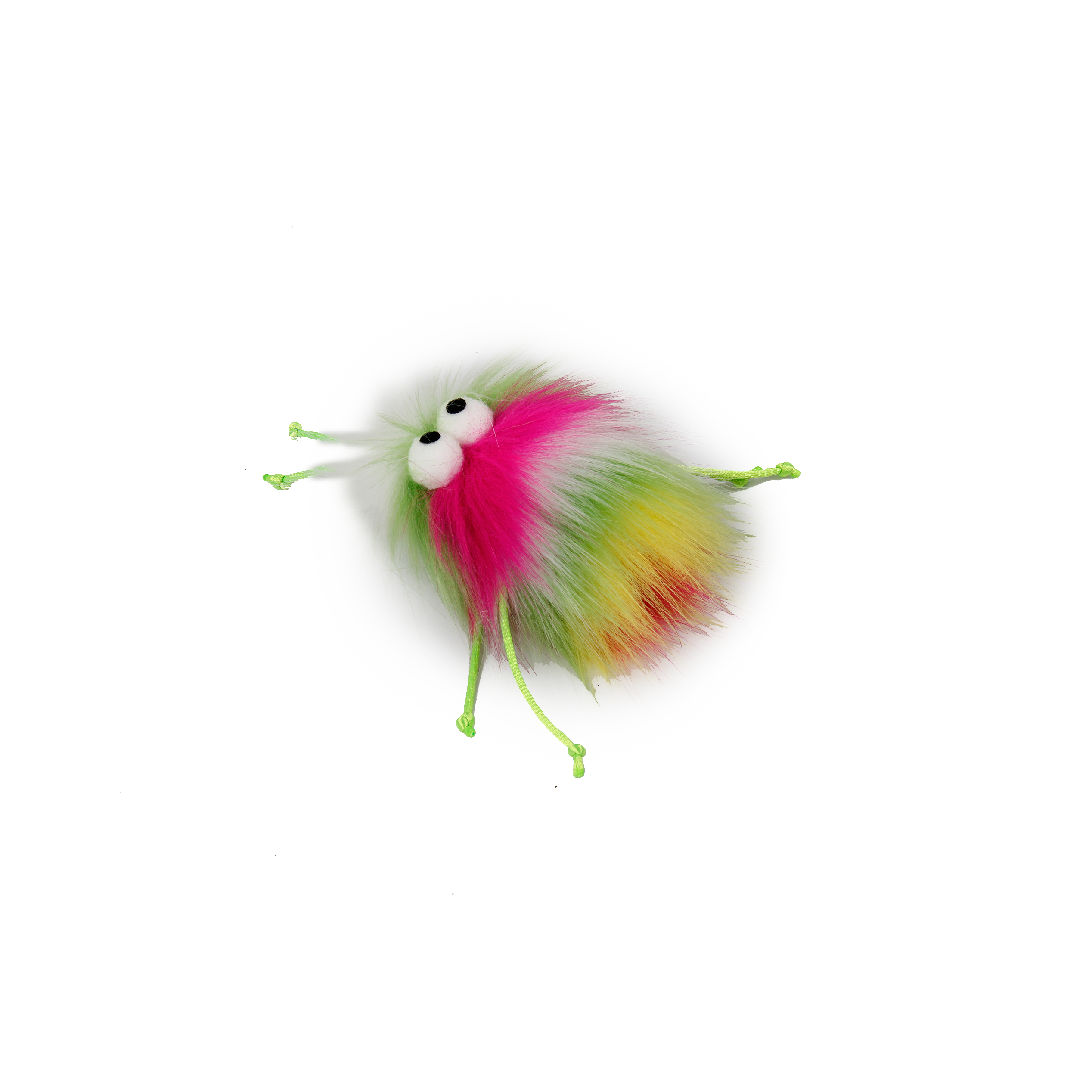AFP Furry Ball Fluffer Pink Cat Toy image 2