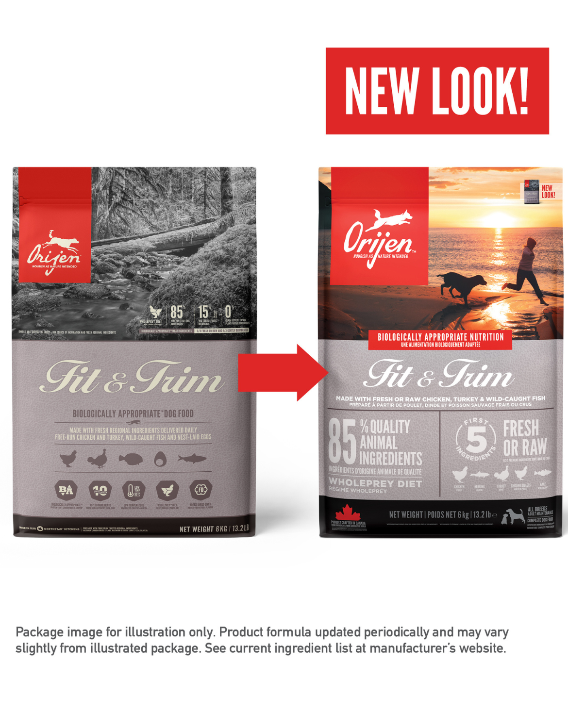 Orijen Dog 2kg Fit & Trim Dry Dog Food image 6