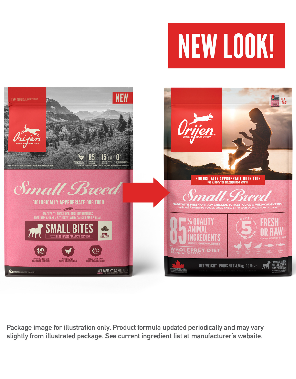 Orijen Dog 4.5kg Small Breed Dry Dog Food image 6