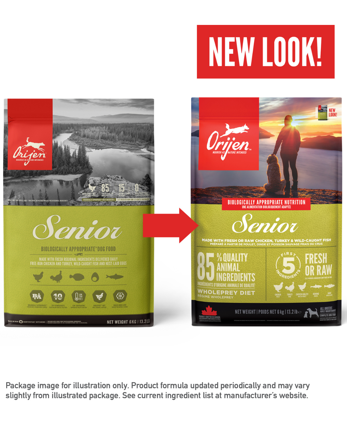 Orijen Dog 340g Senior Dry Dog Food image 6