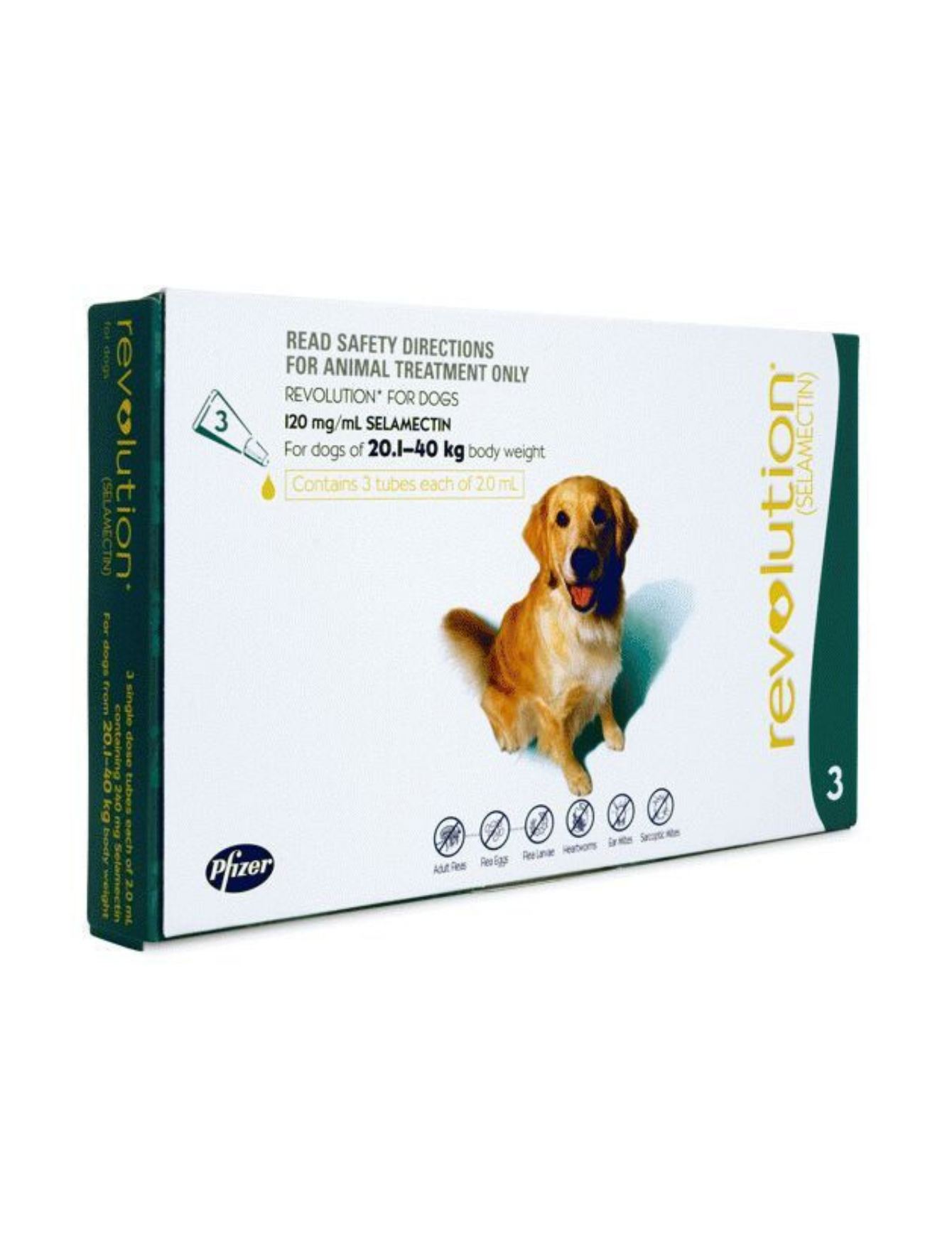 Revolution Selamactic Topical Solution for 20-40kg Dog 3 Single Dose Tubes (EXP: 30 Sep 2027) image 8