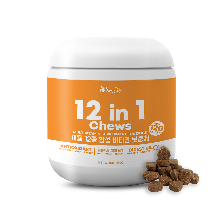 Altimate Pet 12 in 1 Chews Multivitamin Supplement For Dogs 250g Over 120 Soft Chews (EXP: 23 Nov 2027) image 2
