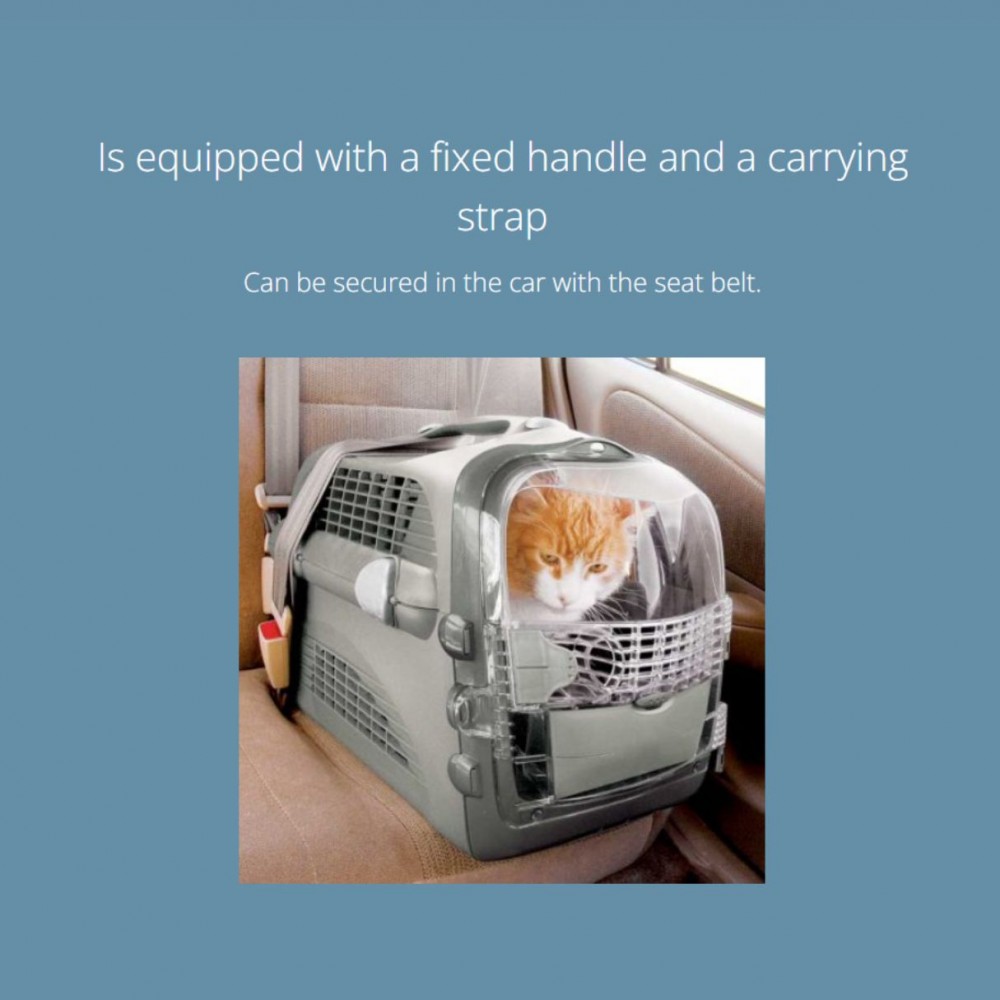 Catit Cabrio Carrier Blue Grey image 4