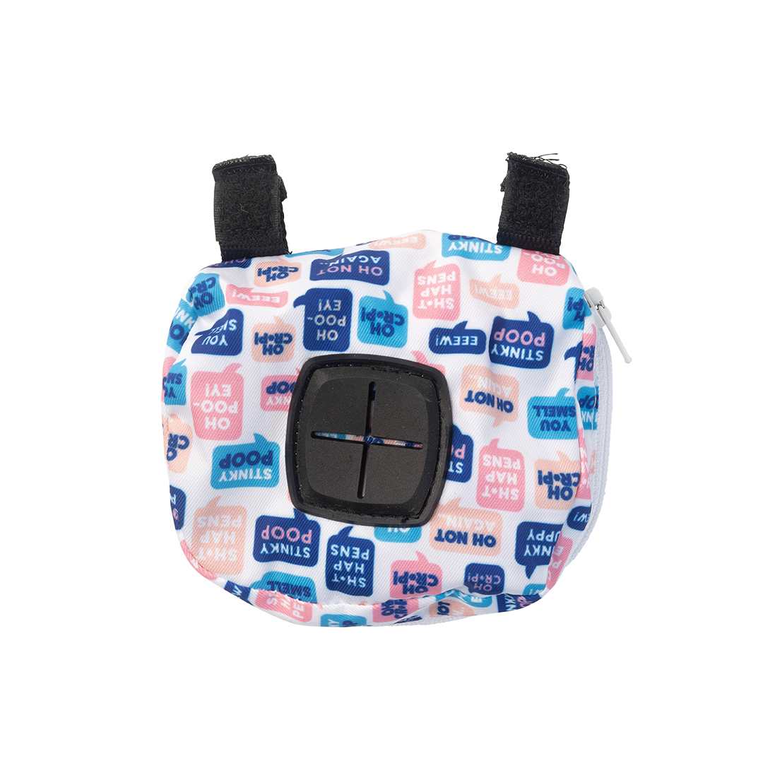 FuzzYard Poop Dispenser Bag and Rolls - What The Poop image 2