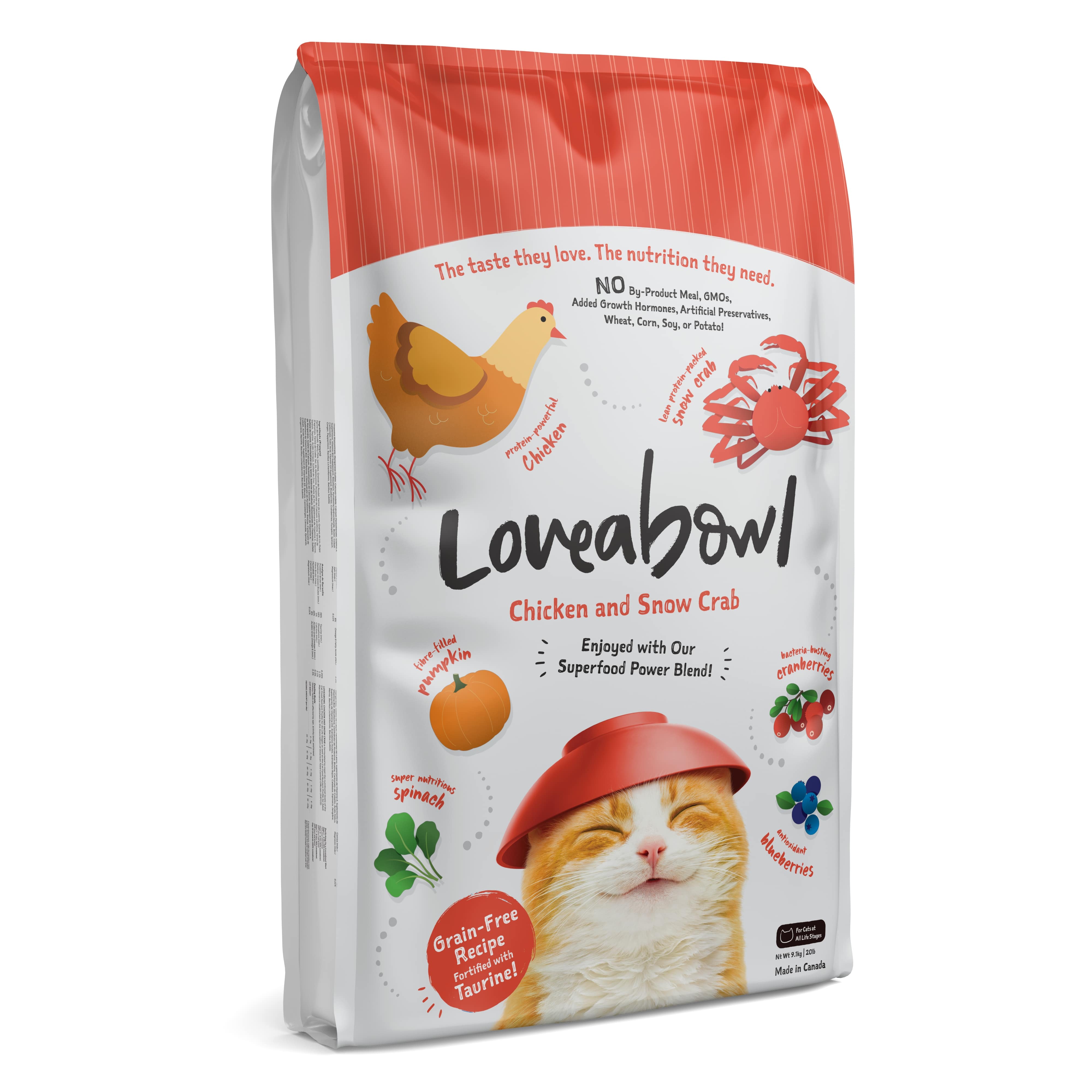 Loveabowl Cat Chicken & Snow Crab Cat Dry Cat Food image 5