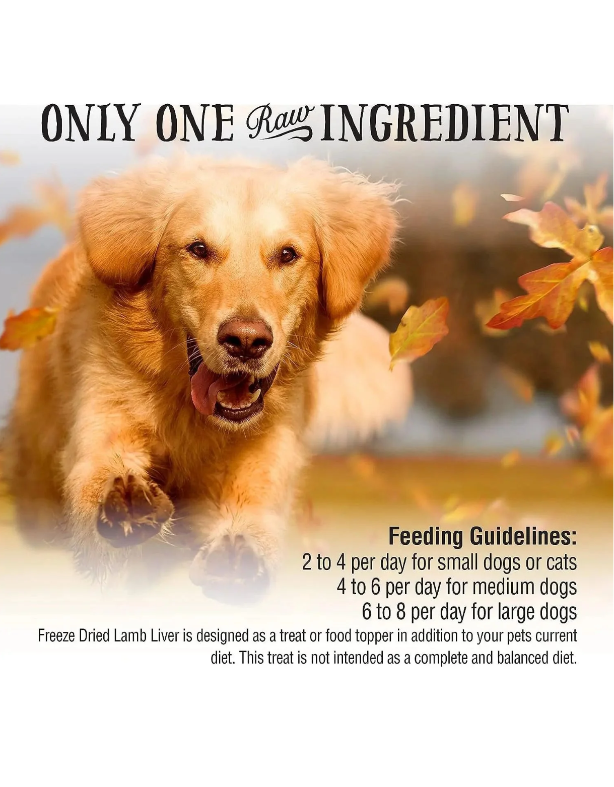 Northwest Naturals Raw Rewards 3oz Freeze Dried Lamb Liver Treats for Dogs & Cats image 6