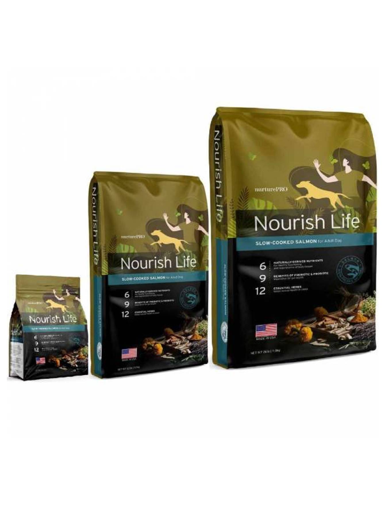 Nurture Pro Dog Nourish Life 11.8kg Slow-cooked Salmon For Adult Dog Dry Dog Food (EXP: 28 Nov 2026) image 5