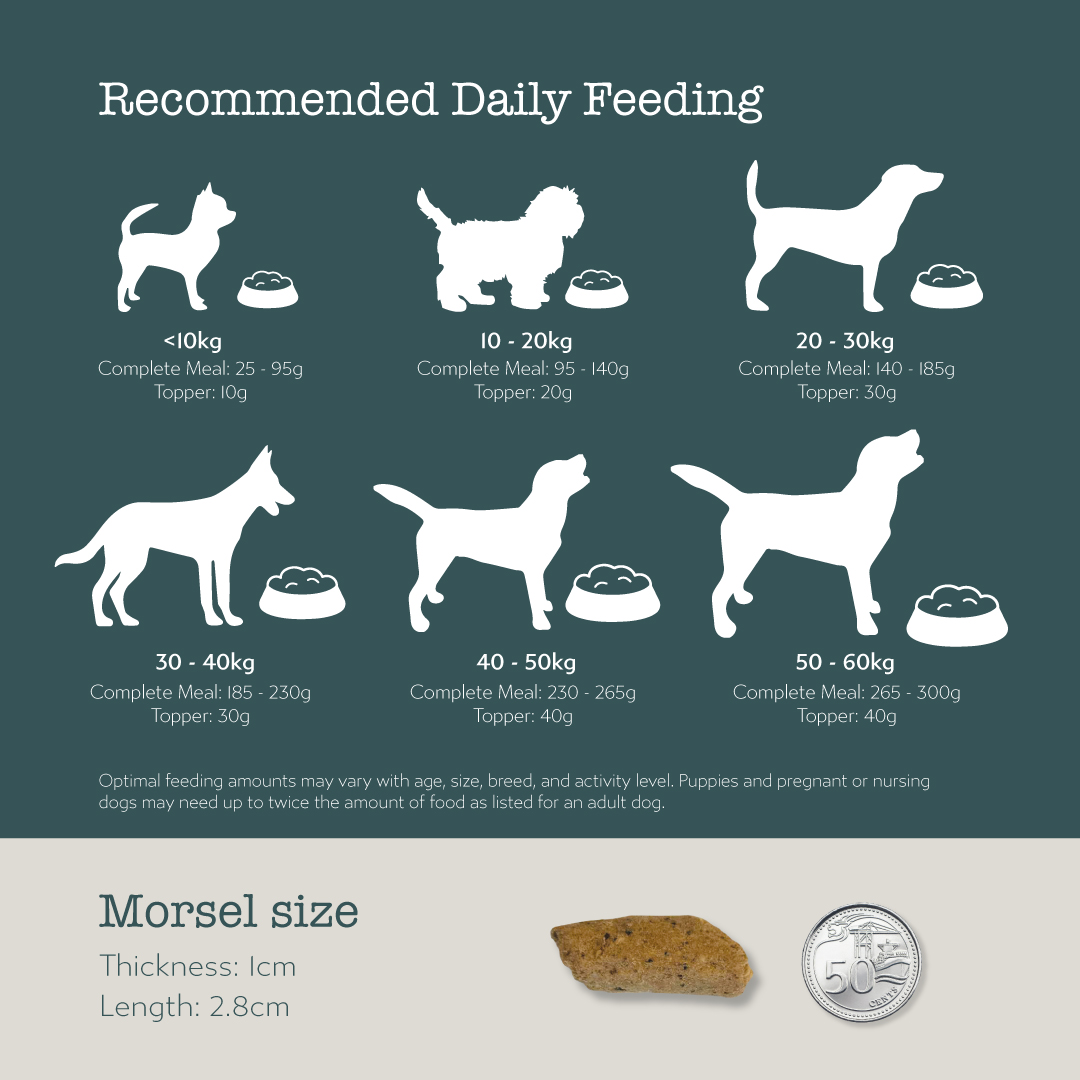 Boneve Earthmade Dog 100g Freeze Dried Raw Prey Lamb Trevally Dry Dog Food image 9