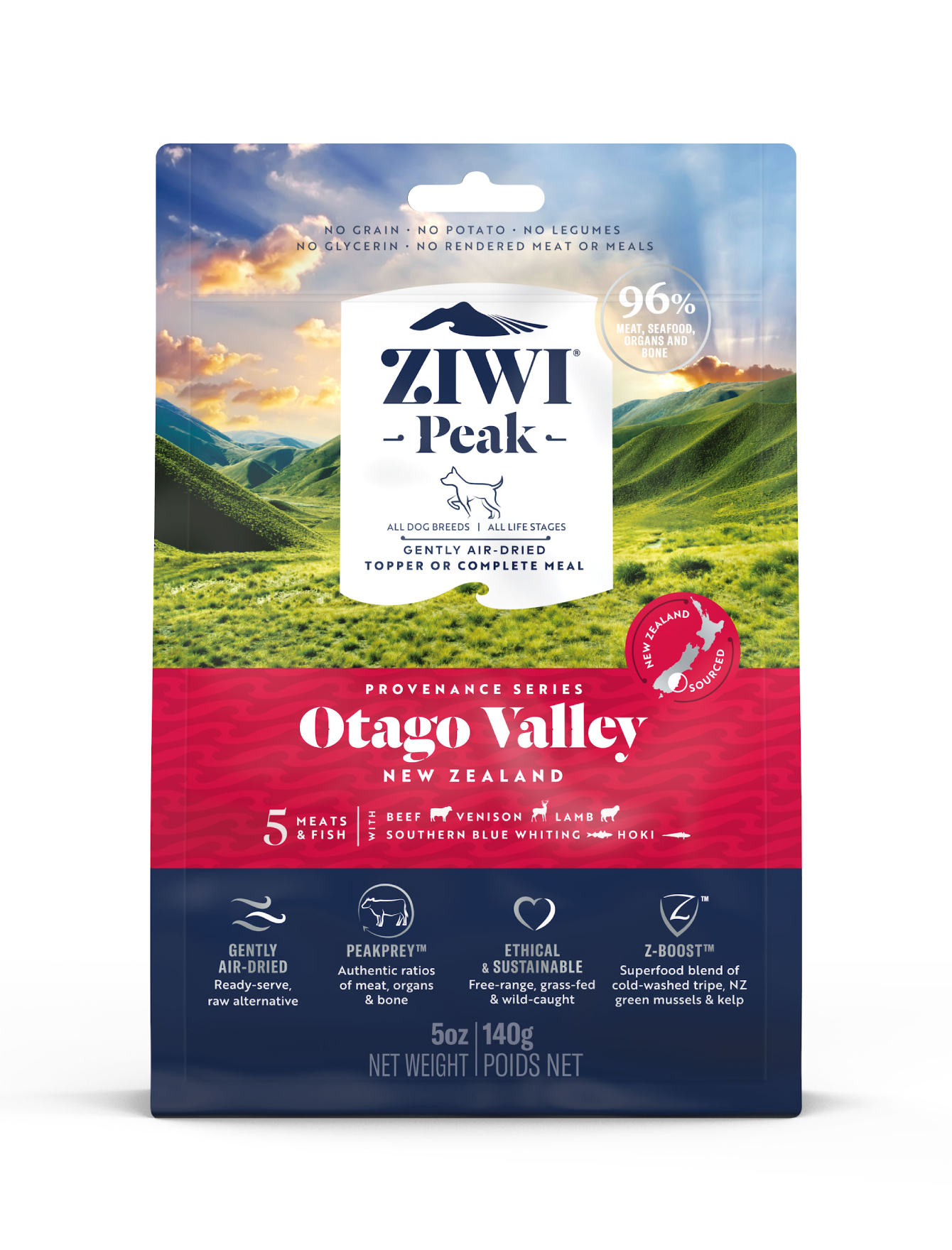 Ziwipeak Dog Provenance Series 1.8kg Otago Valley Air Dried Dry Dog Food image 2