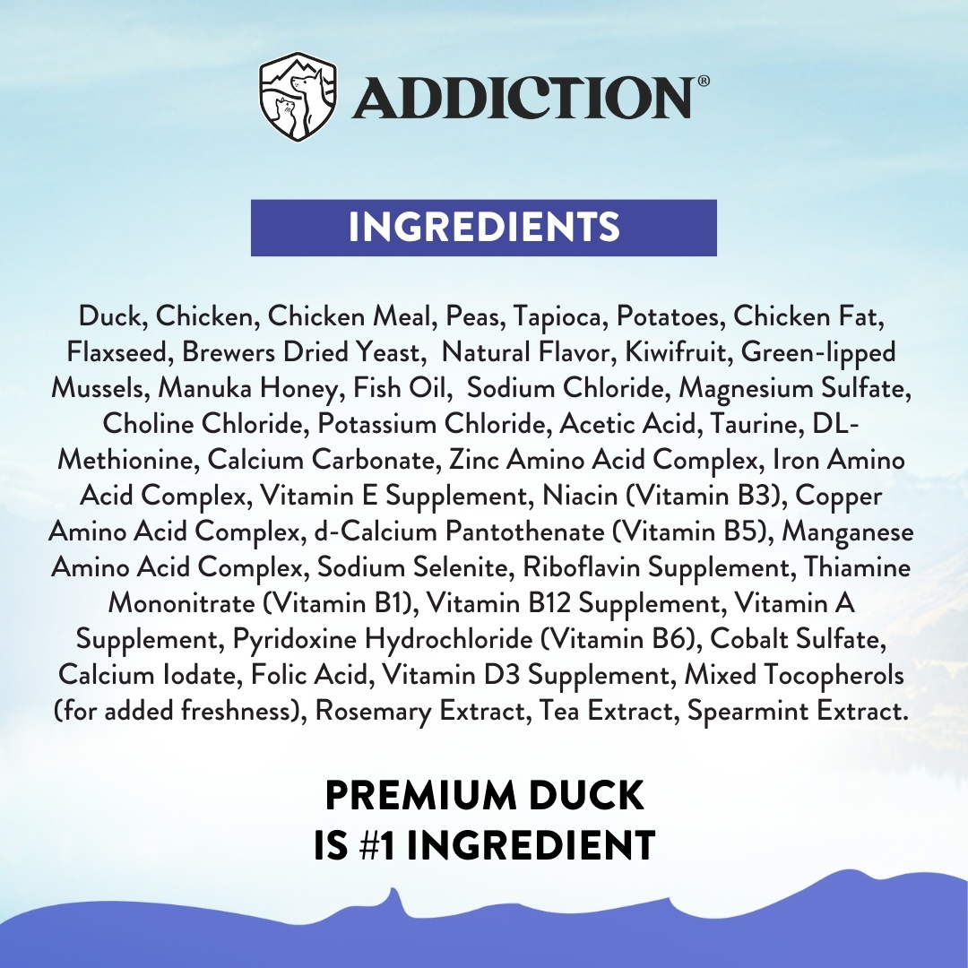 Addiction Dog 1.5kg Small Breed Duck Royale Entree Dry Dog Food (EXP: 26 Jan 2027) image 6