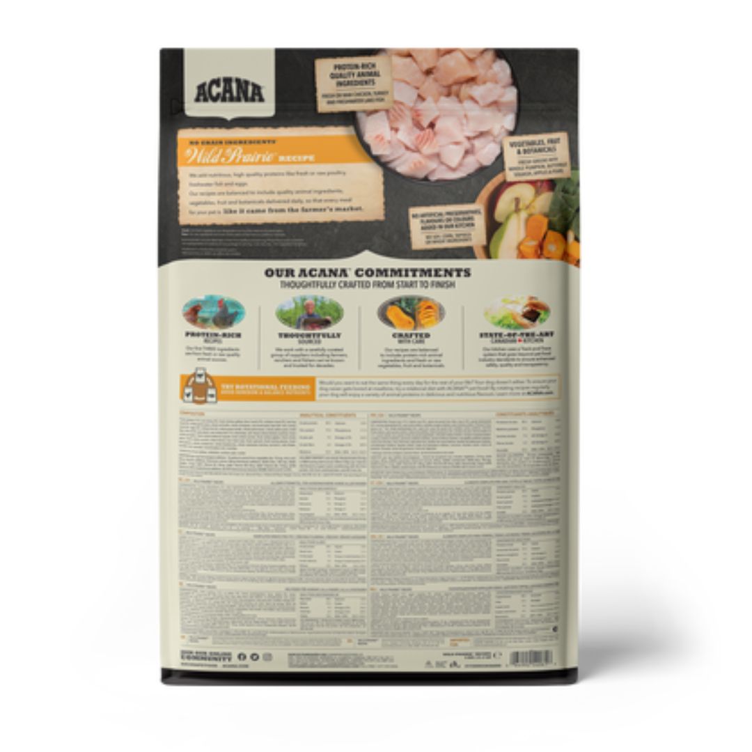 Acana Dog Regionals Freeze-Dried Infused 11.4kg Wild Prairie Dry dog Food image 2