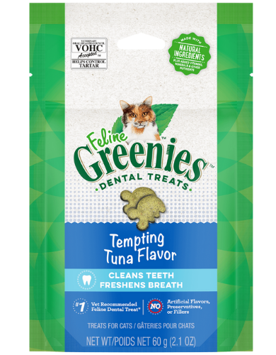 Greenies Cat 60g Feline Tempting Tuna Flavour Dental Cat Treats image 8