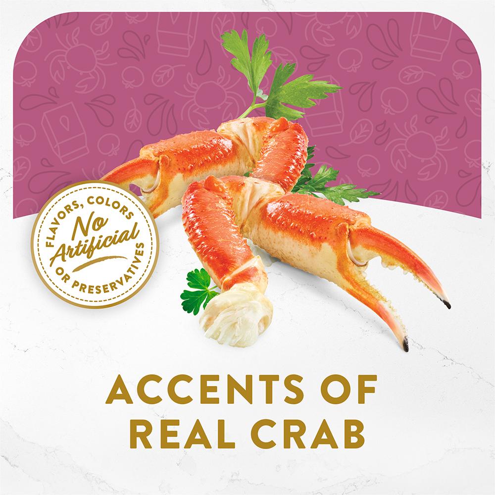 Fancy Feast Cat 40g Seafood Bisque Broth And Accents Of Real Crab Pouch Wet Cat Food image 5