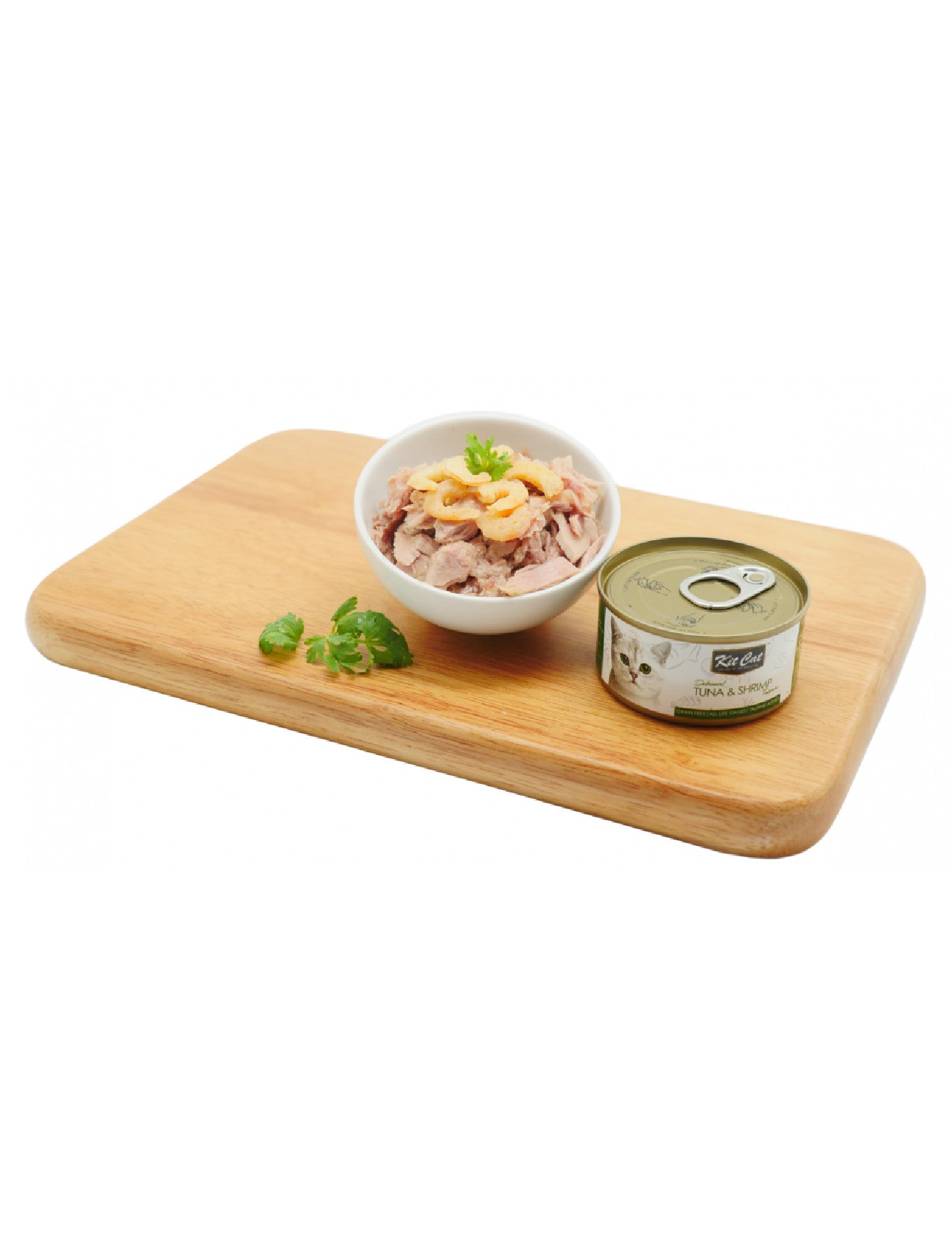 Kit Cat 80g Deboned Toppers Canned Tuna & Shrimp Wet Cat Food image 3