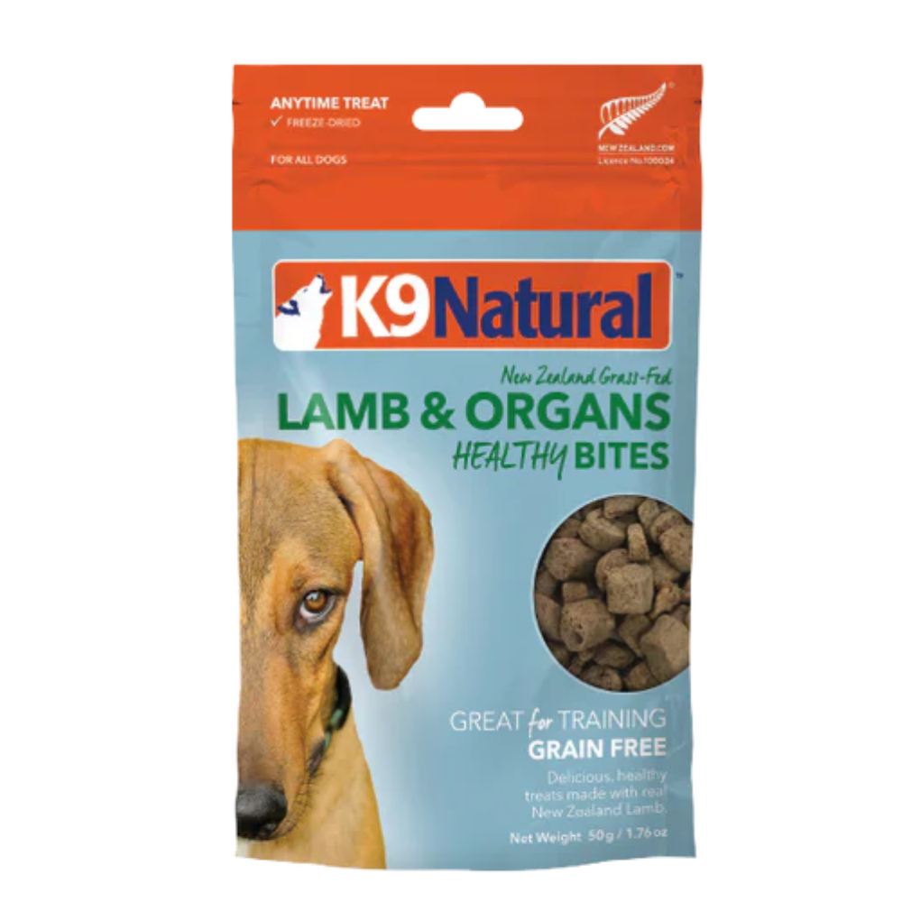 K9 Natural Dog Freeze Dried 50g Lamb Healthy Bites Dog Treats image 4