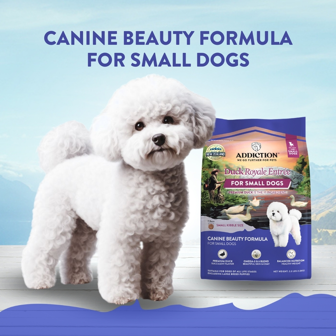Addiction Dog 1.5kg Small Breed Duck Royale Entree Dry Dog Food (EXP: 26 Jan 2027) image 2