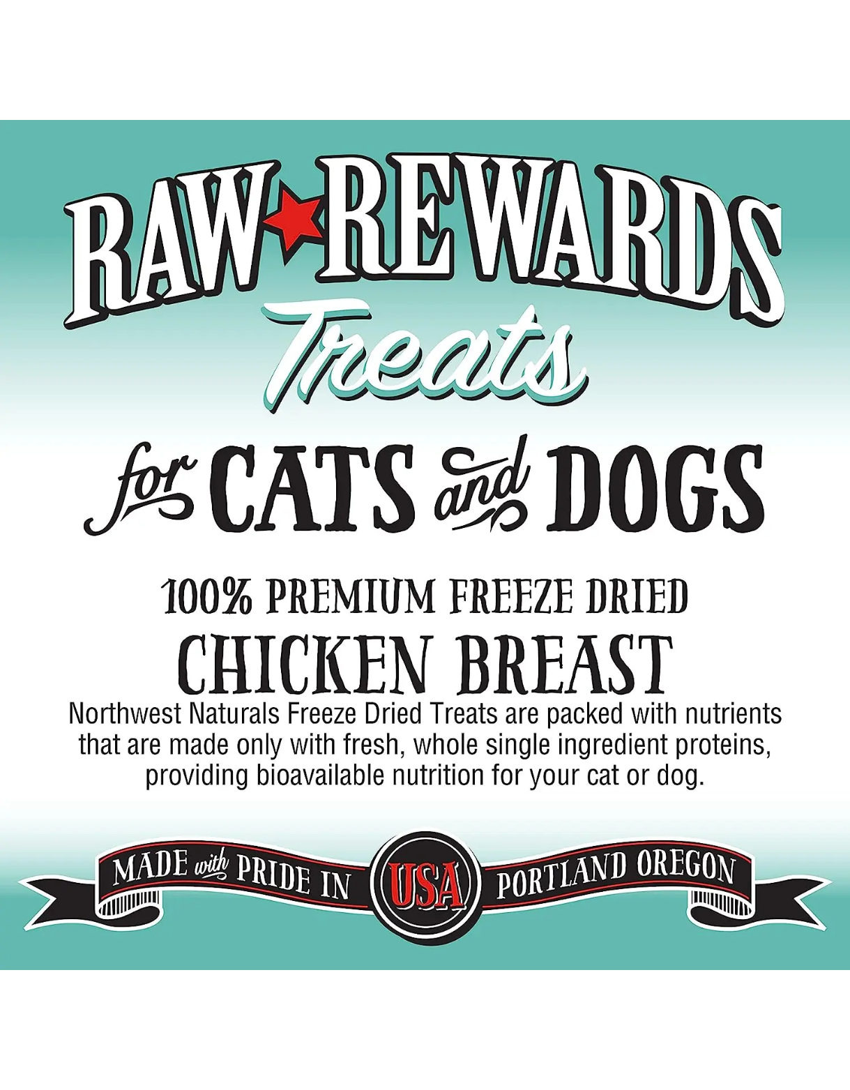 Northwest Naturals Raw Rewards 19oz Freeze Dried Chicken Breast Treats for Dogs & Cats image 4