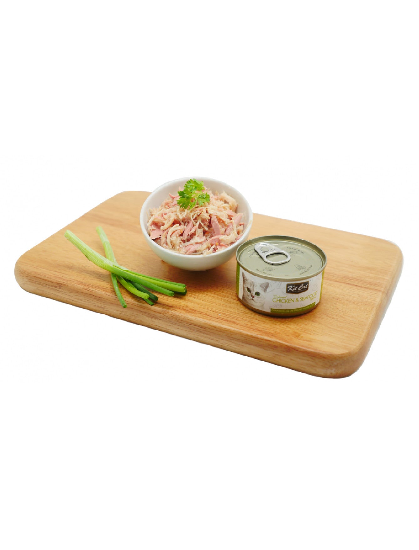Kit Cat 80g Deboned Toppers Canned Chicken & Seafood Wet Cat Food image 2