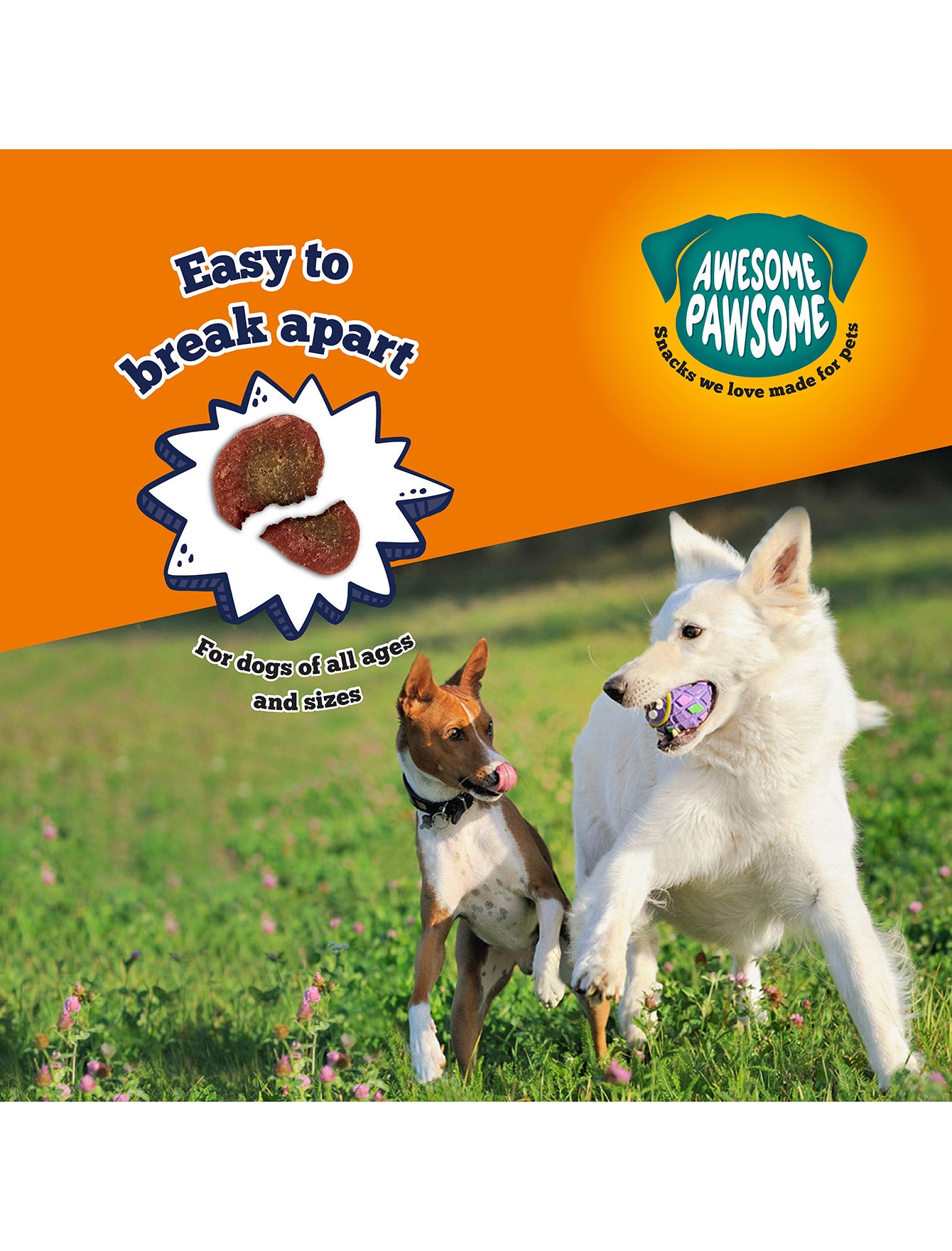 Awesome Pawsome 85g Grain Free Beefy Bites Dog Treat image 6