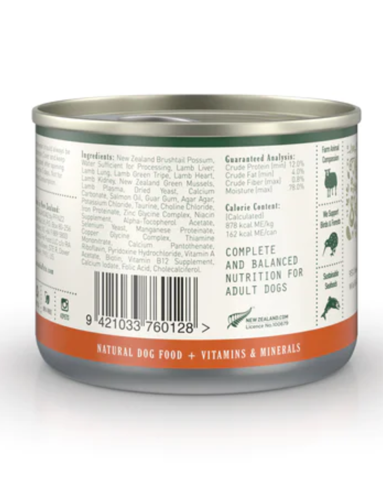 Zealandia Dog 170g Brushtail Pate Wet Dog Food image 3