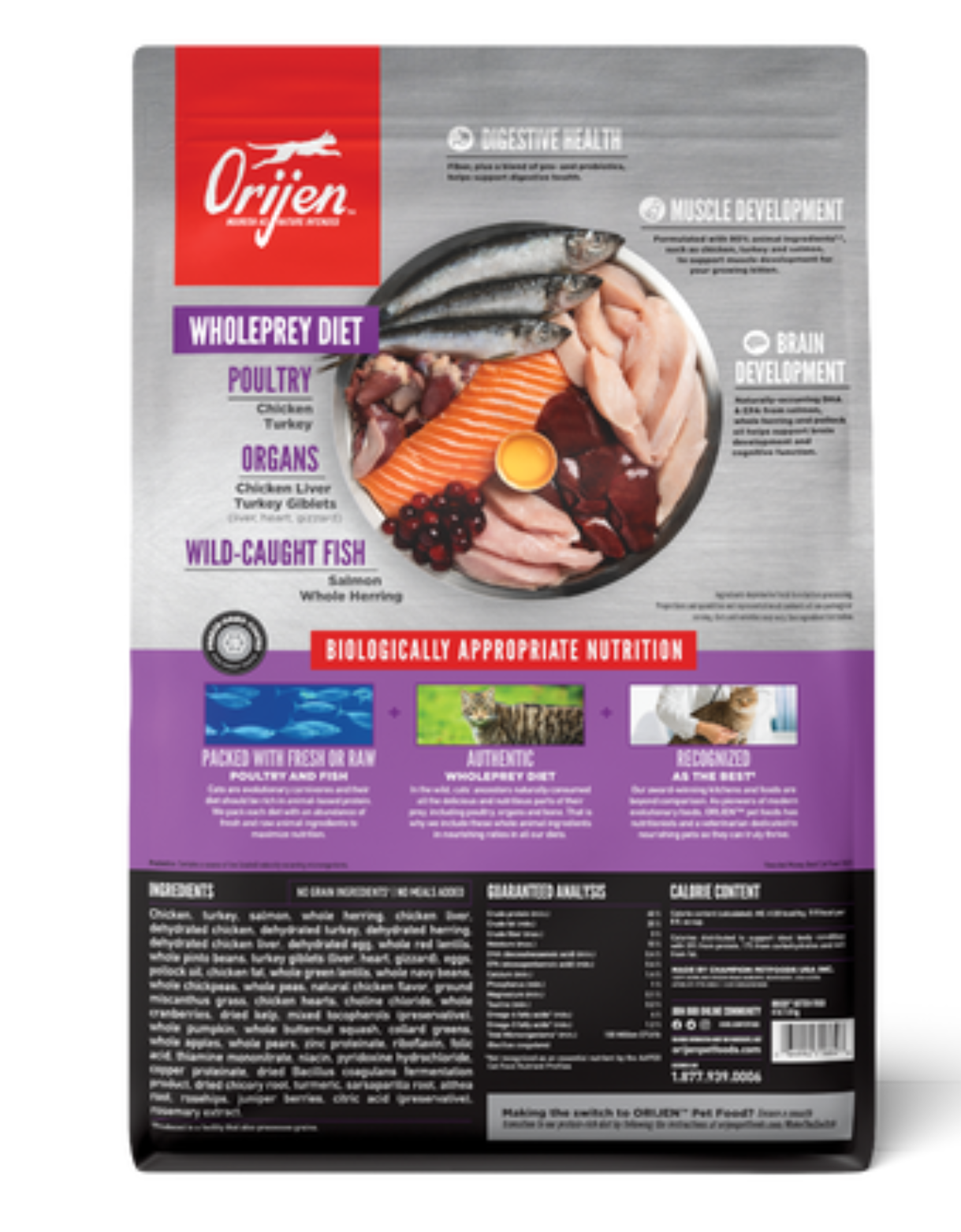 Orijen Cat 5.4kg Kitten Dry Cat Food image 2