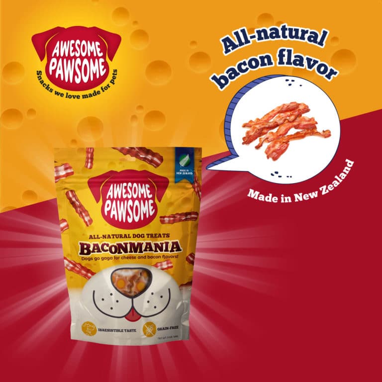 Awesome Pawsome 85g Grain Free Baconmania Dog Treat image 4