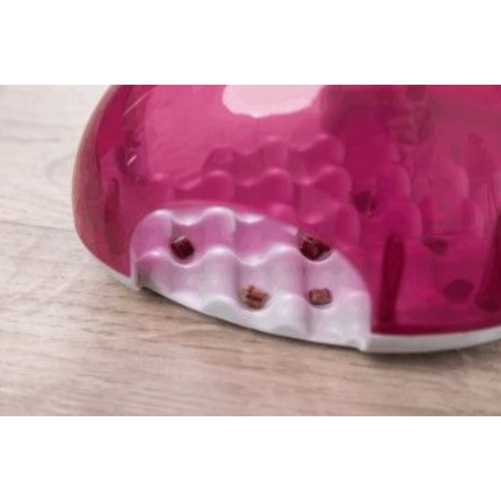Trixie Cat Activity Snack Box, 19 × 13 × 14 cm, Berry/Light Grey image 2