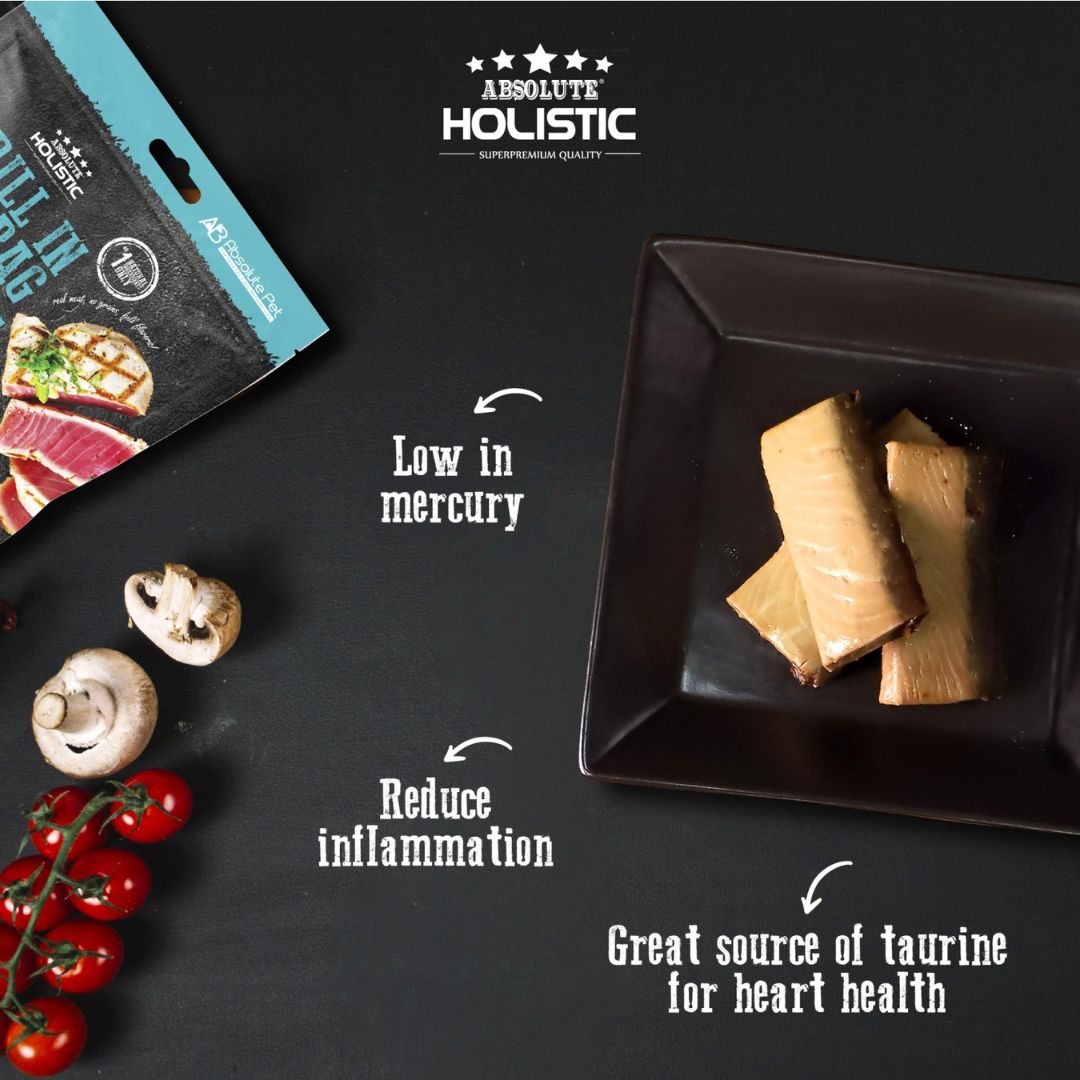 Absolute Holistic 300g Grill In The Bag Atlantic Tuna Dog & Cat Treat image 2