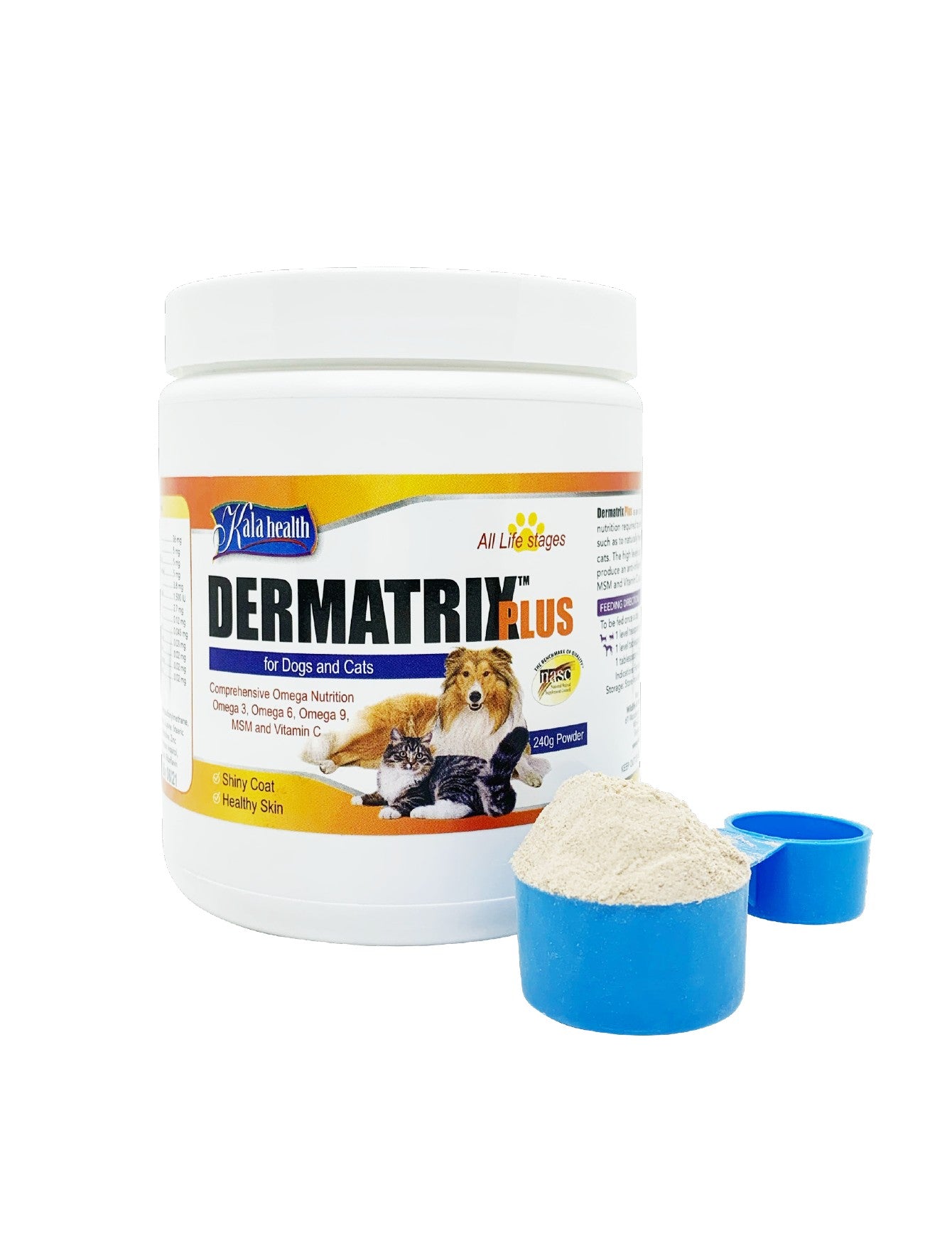 Kala Health Dermatrix Plus Powder Pet Supplements 240g image 6