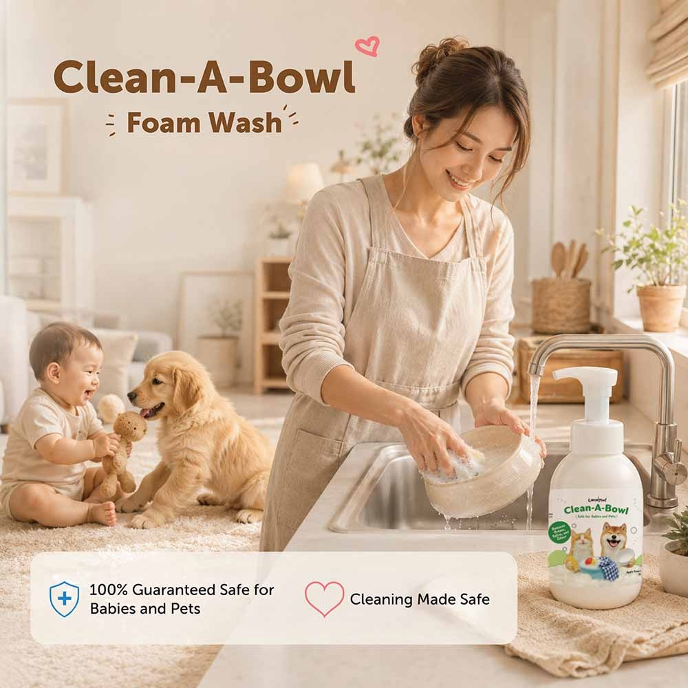 Loveabowl Clean-A-Bowl 500ml Unscented Foam Wash image 6